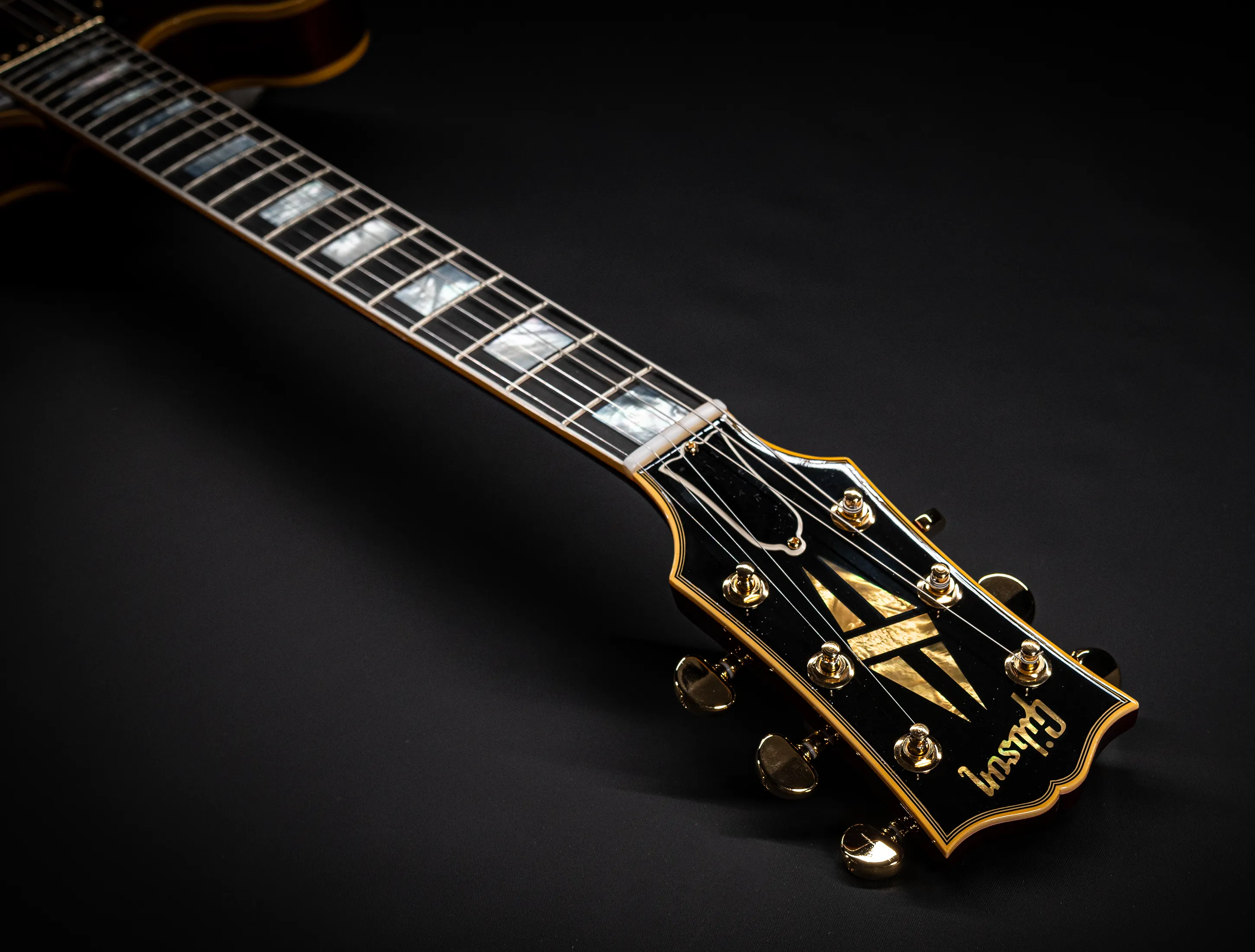 Gibson ES-355 1959 Custom Shop Gloss Figured Maple - Dark Viking Red