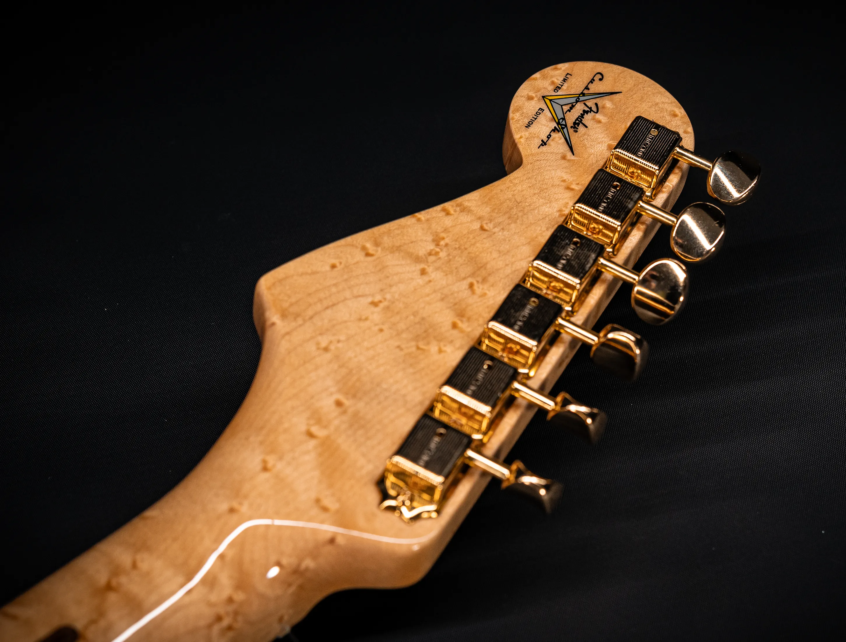Fender 1959 Limited Stratocaster NOS Birdseye Neck Gold Hardware - Fiesta Red