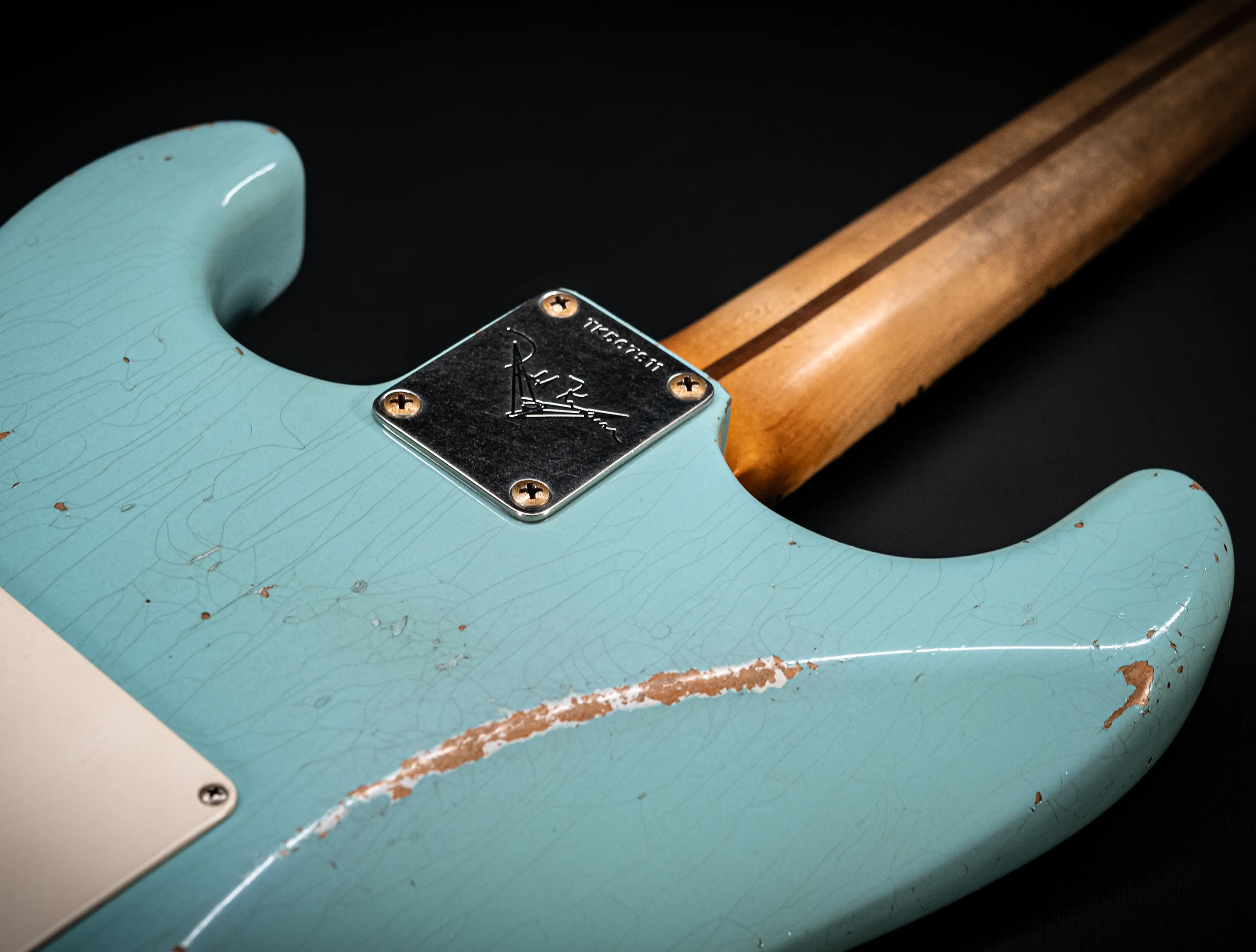 Fender Senior Masterbuilt Todd Krause 1957 Stratocaster Relic - Daphne Blue