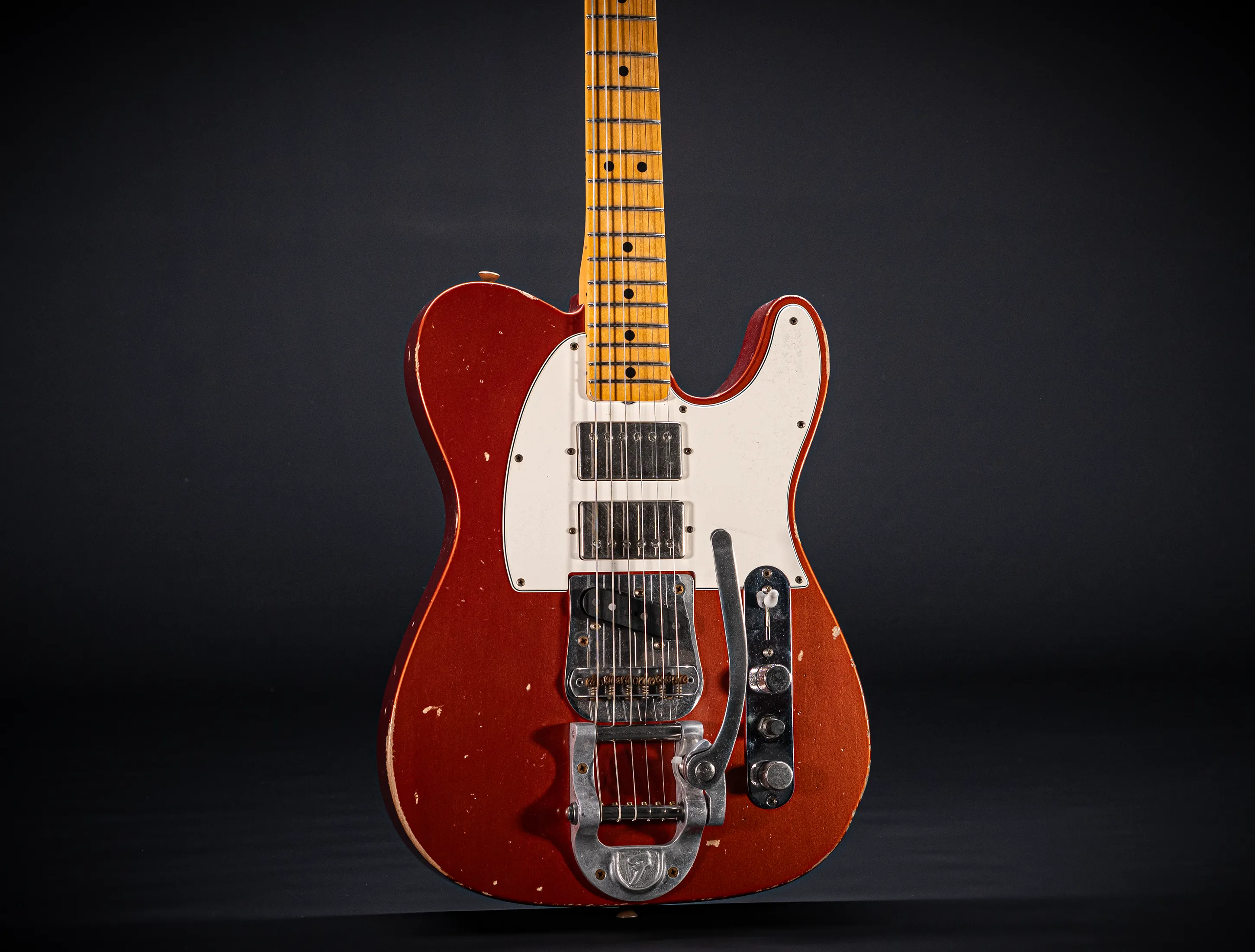 Fender Masterbuilt Dennis Galuszka Limited Edition Mike Campbell 1972 „Red Dog“ Telecaster