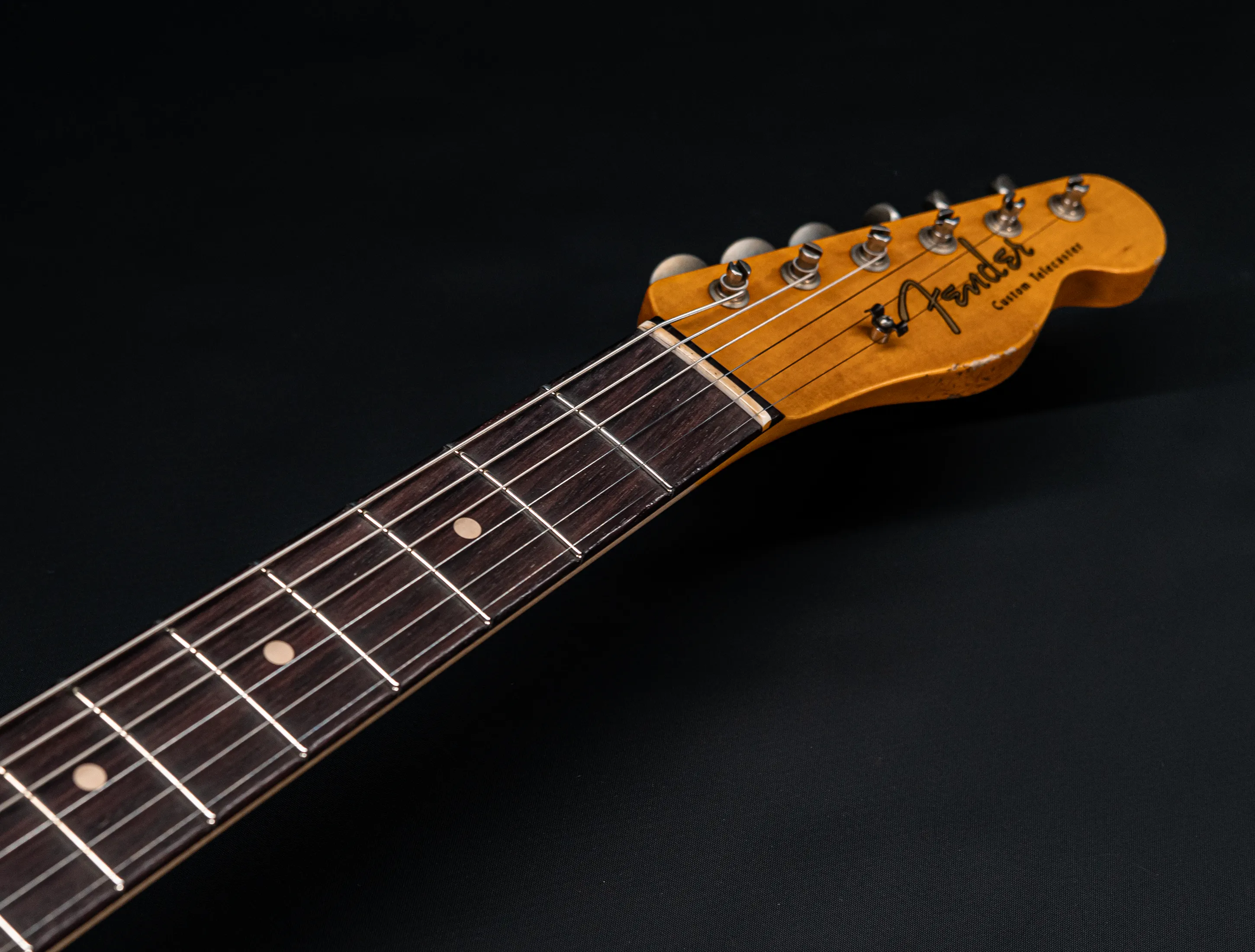Fender MBD 1963 Telecaster Custom Relic - Black