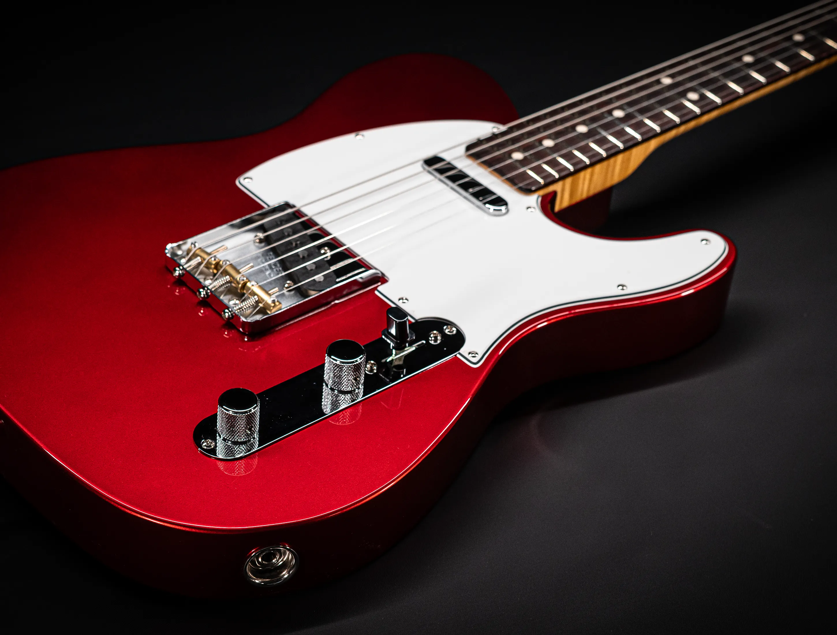 Fender MBD 1963 Telecaster Timeless NOS flame Neck - Candy Apple Red