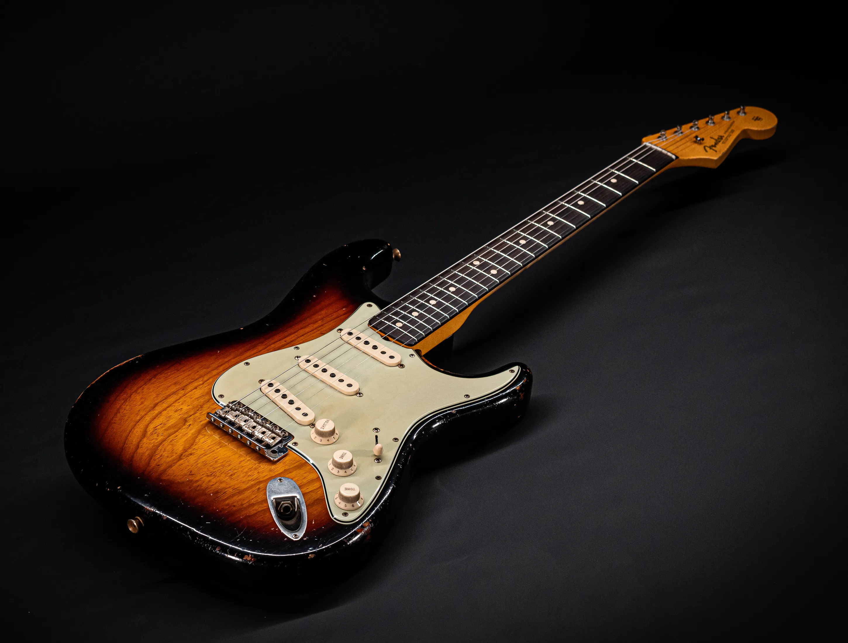 Fender Senior Masterbuilt Todd Krause 1963 Stratocaster Relic 1pc. Ash Body - Sunburst
