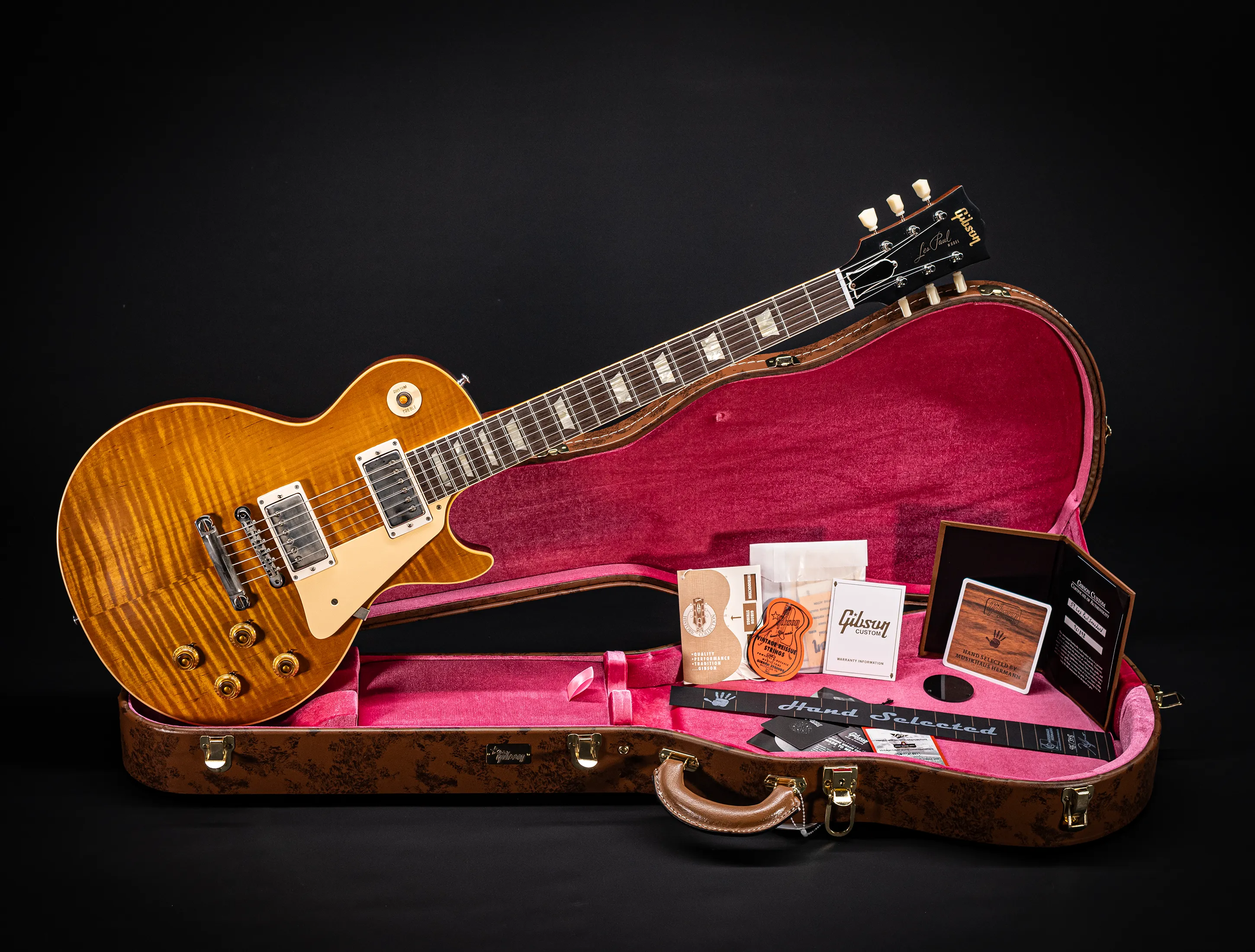 Gibson Les Paul 1959 Reissue TORREFIED VOS Factory Special - Antique Lemon