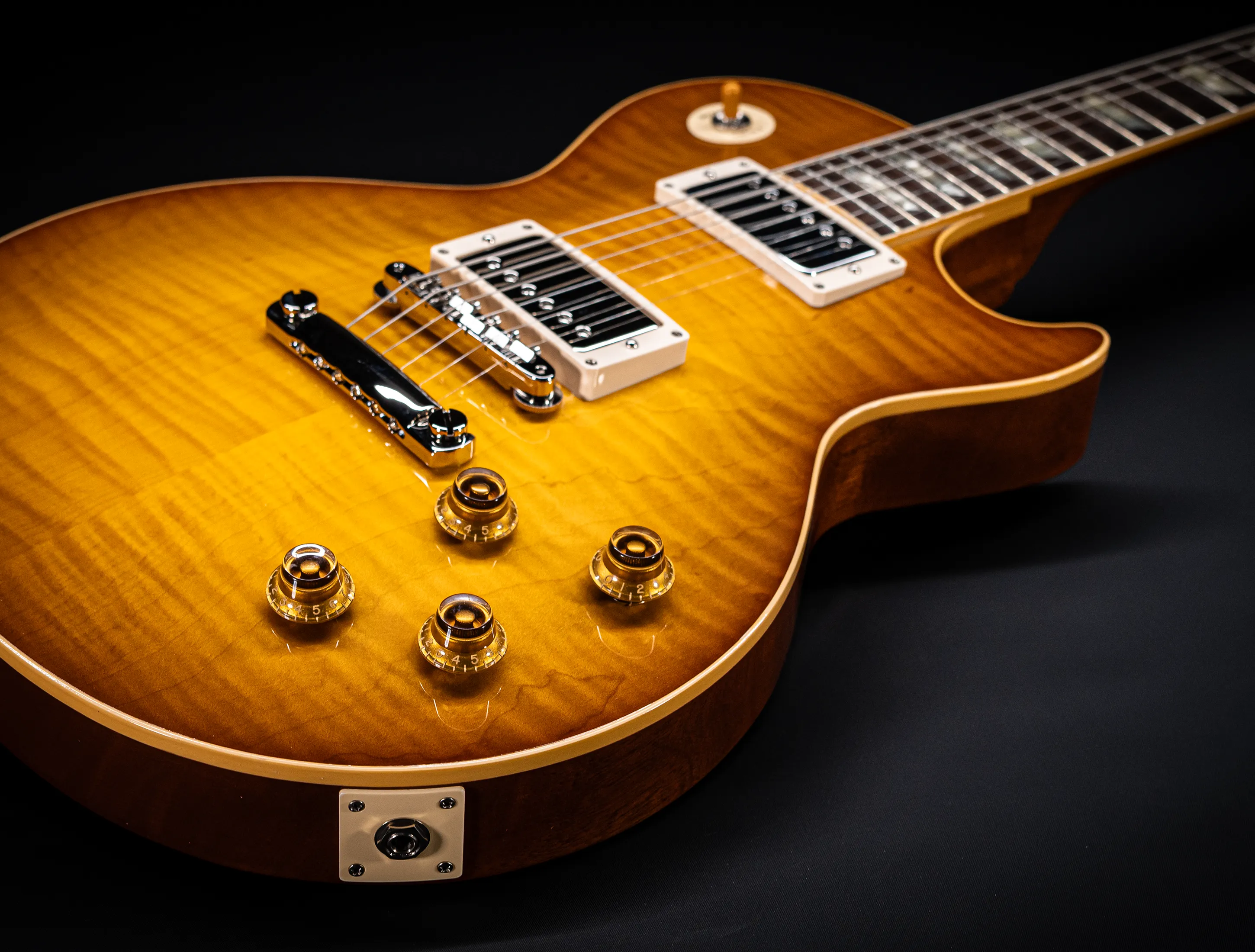 Gibson Les Paul 1959 Reissue Factory Special GLOSS - Golden Poppy Burst
