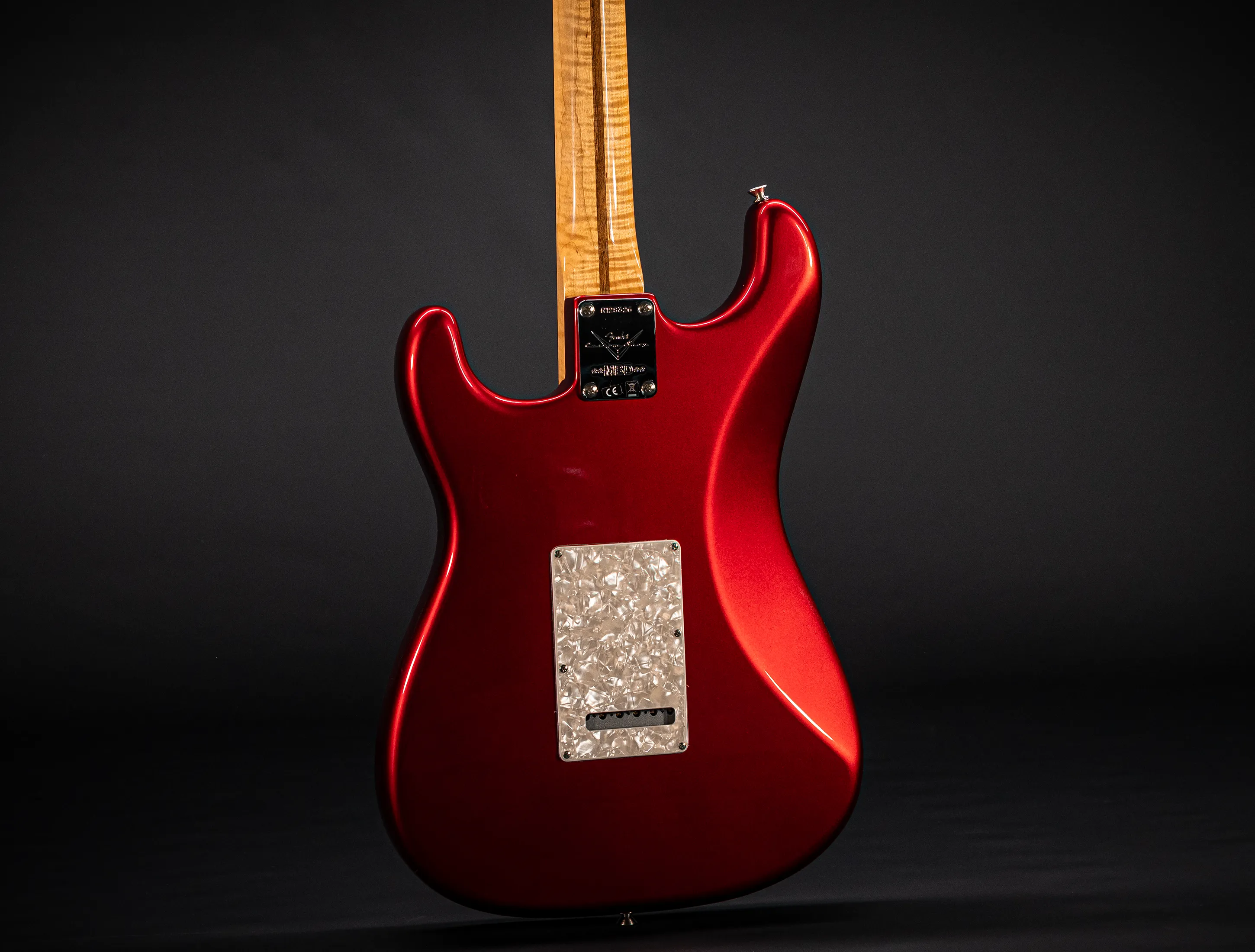 a163031 Fender MBD Limited 60s STARS Stratocaster NOS flame Neck - Candy Apple Red