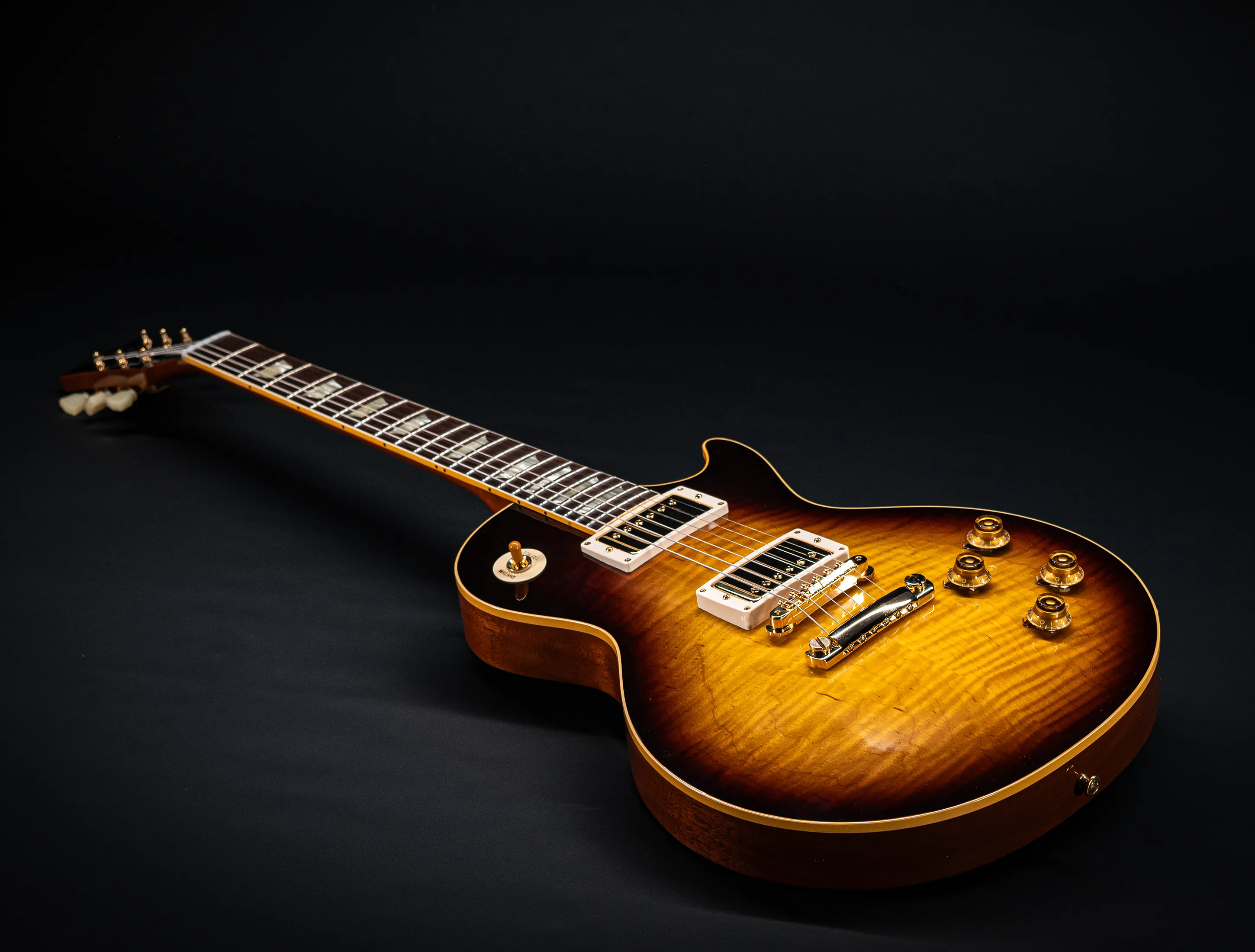 Gibson Les Paul 1959 Reissue Factory Special GLOSS Gold Hardware - Tobacco Burst