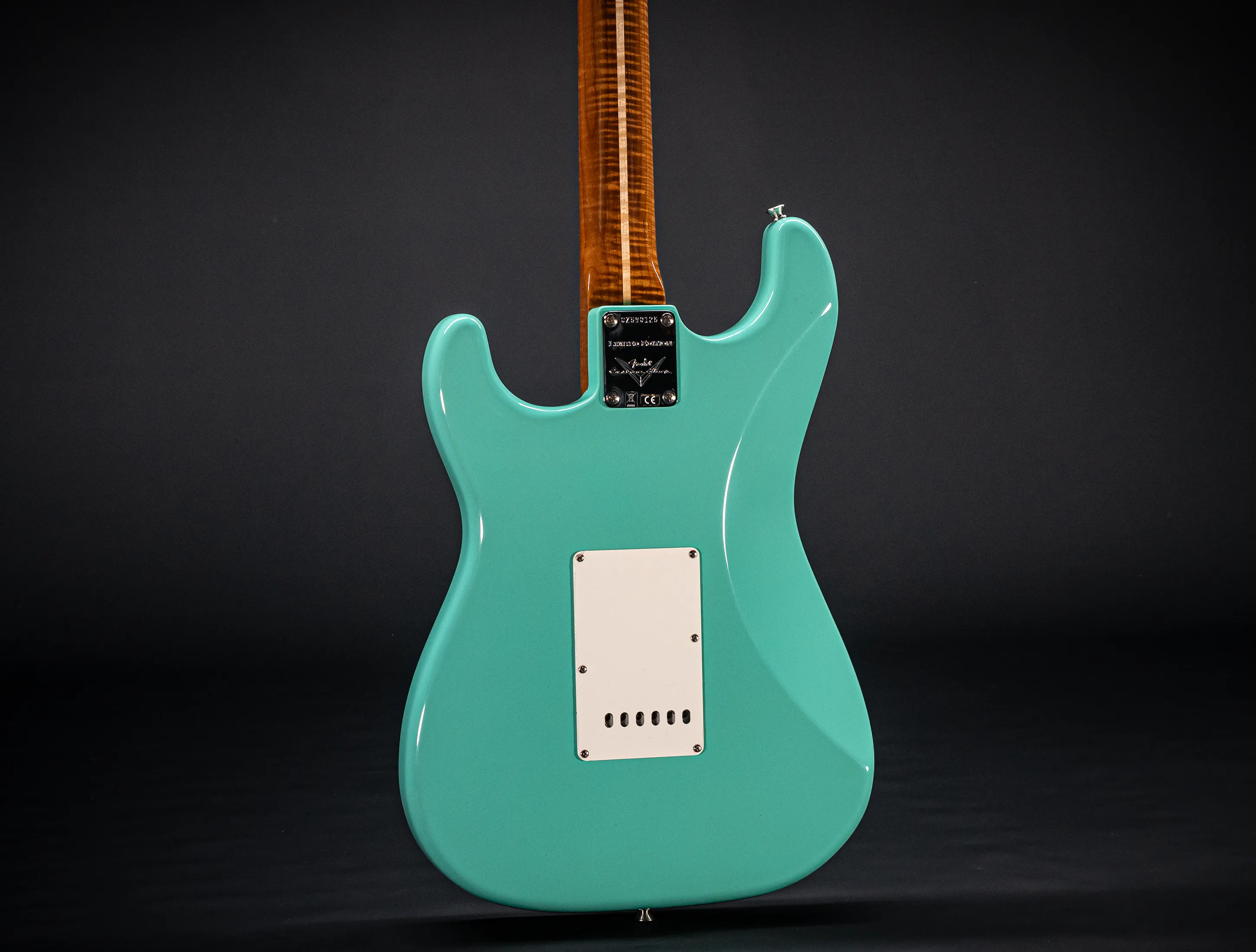 Fender 50`s Limited Stratocaster NOS Mastergrade roasted Flame AAAA Neck - Sea Foam Green