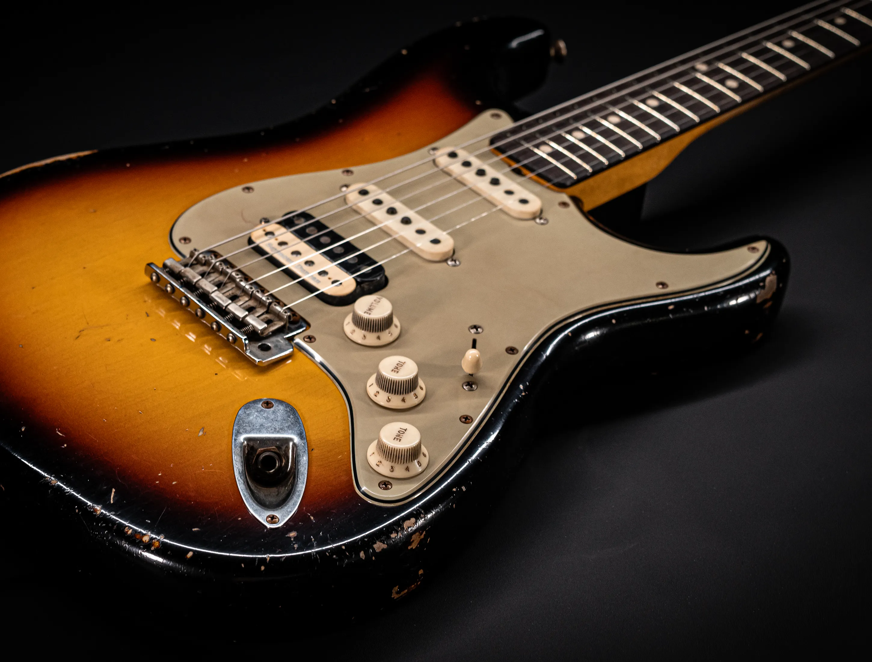 Fender Senior Masterbuilt Todd Krause 1963 Humbucker Stratocaster Relic - Sunburst