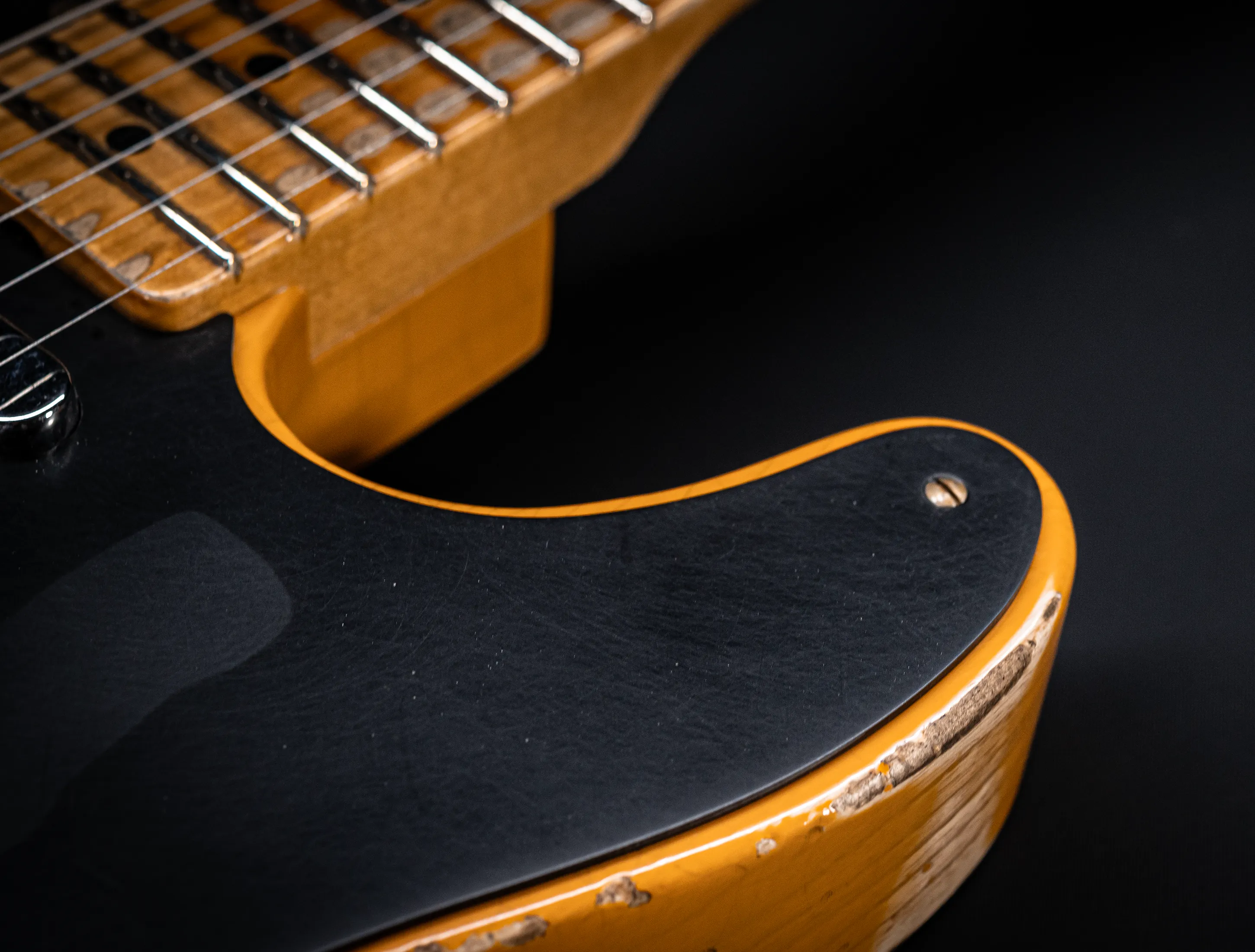 Fender MBD 1952 Telecaster Heavy Relic 1pc Ash Body - Butterscotch Blonde