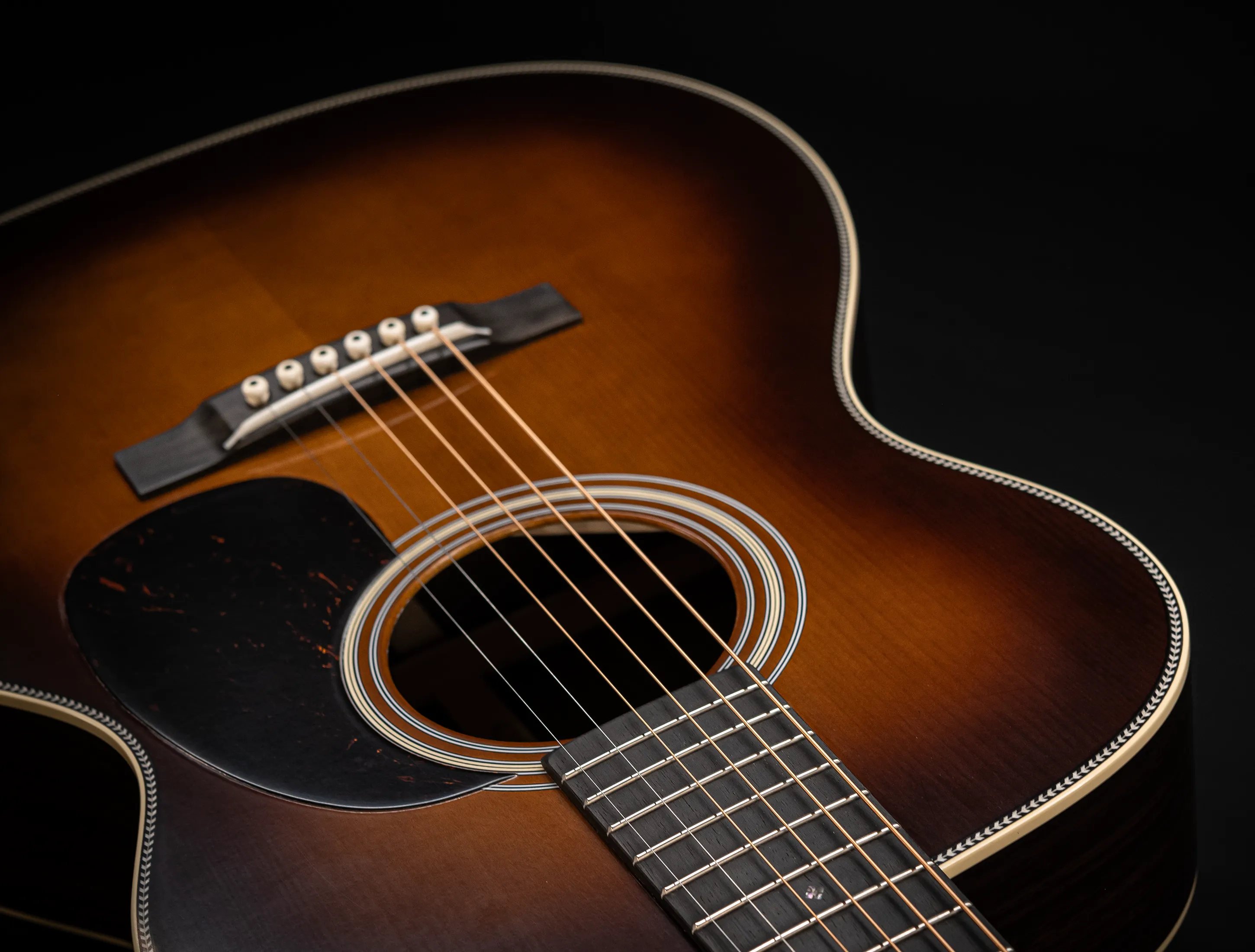 Galerie anzeigen (30 Bilder) a170587 Martin Custom Shop 000-28 Authentic 1937 - Ambertone Burst