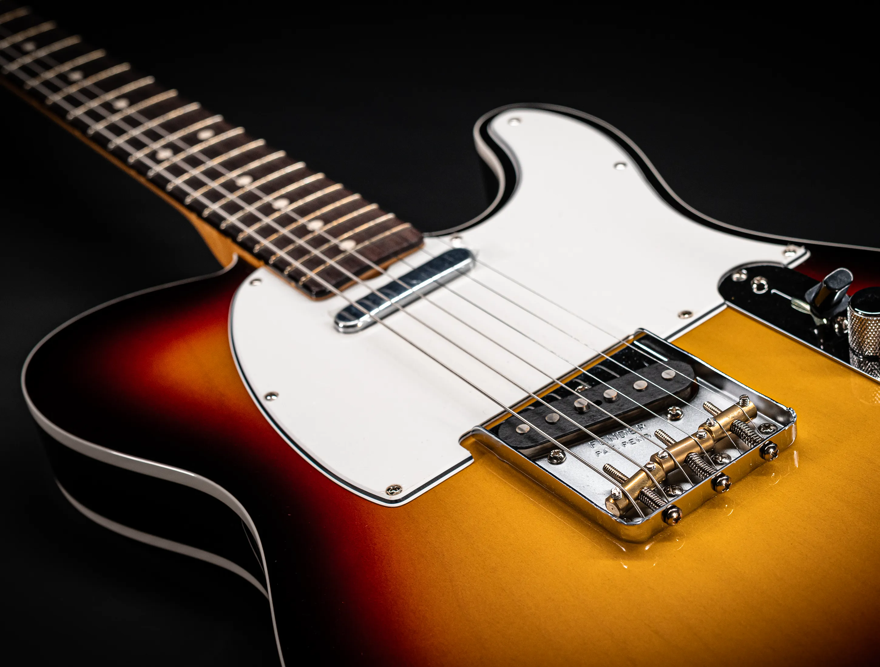 Fender MBD Limited 1960 Telecaster Custom NOS Flame Neck - Sunburst
