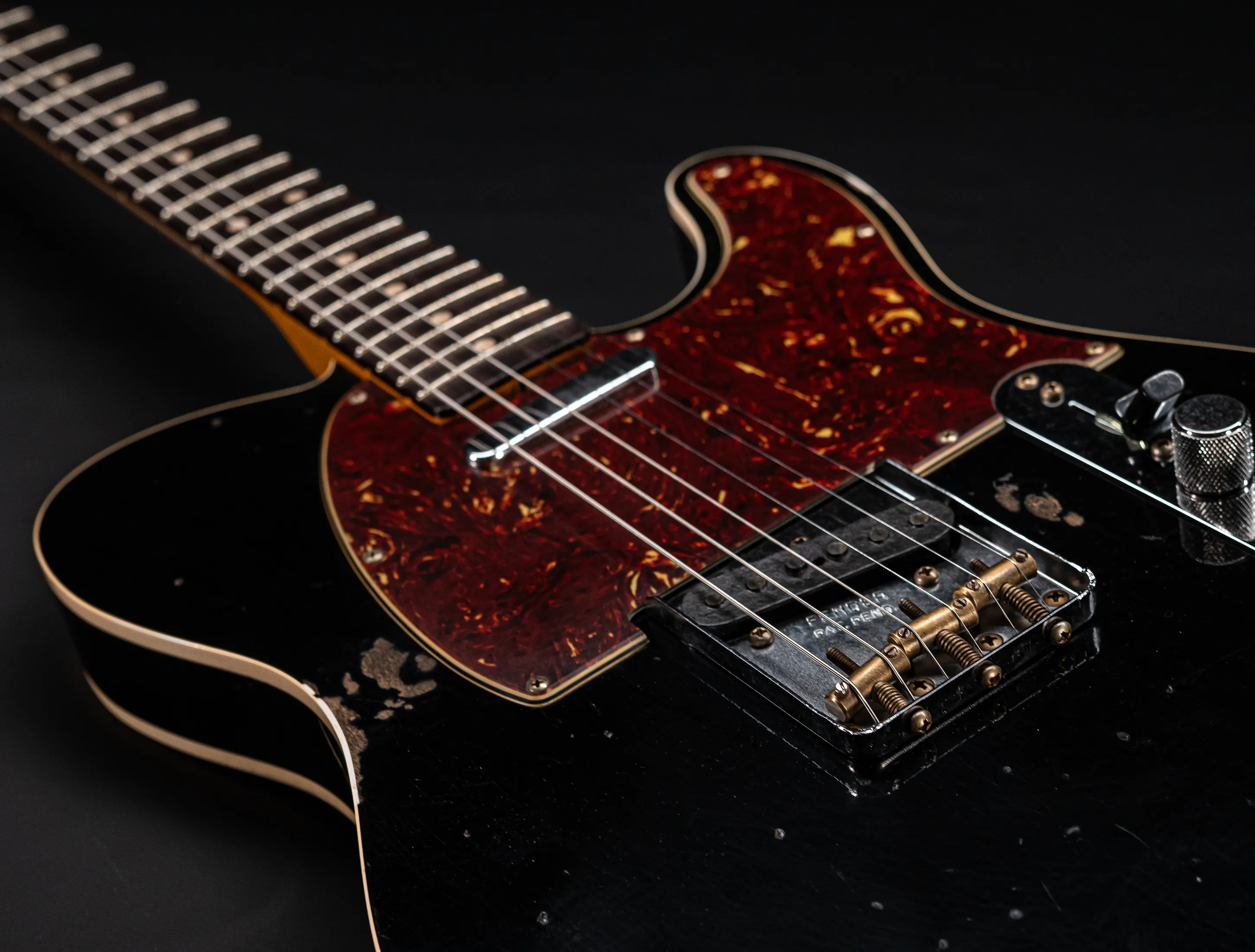 Fender MBD 1963 Telecaster Custom Relic - Black