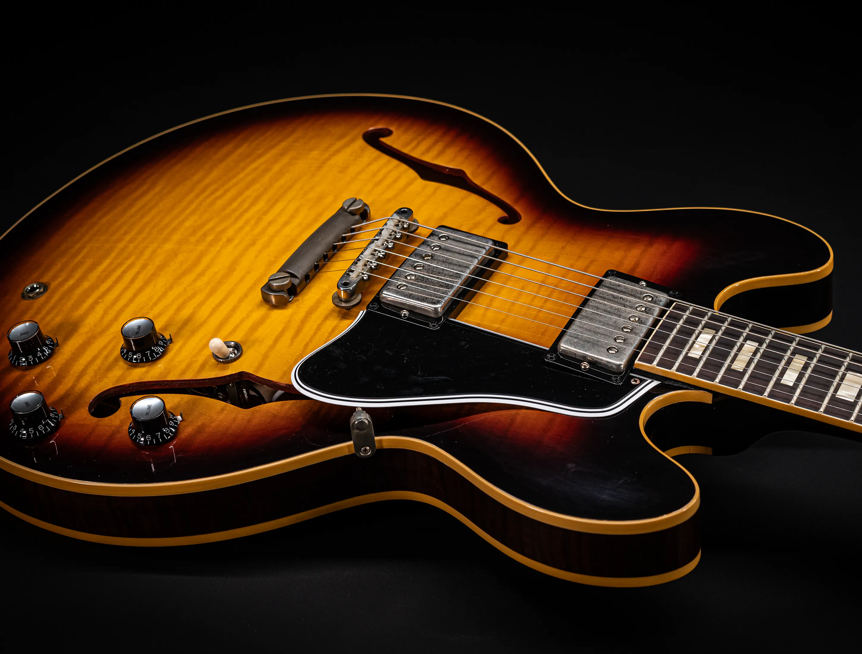 Gibson ES-335 1964 Custom Shop Murphy Lab Ultra Light Aged Figured Maple - Vintage Sunburst
