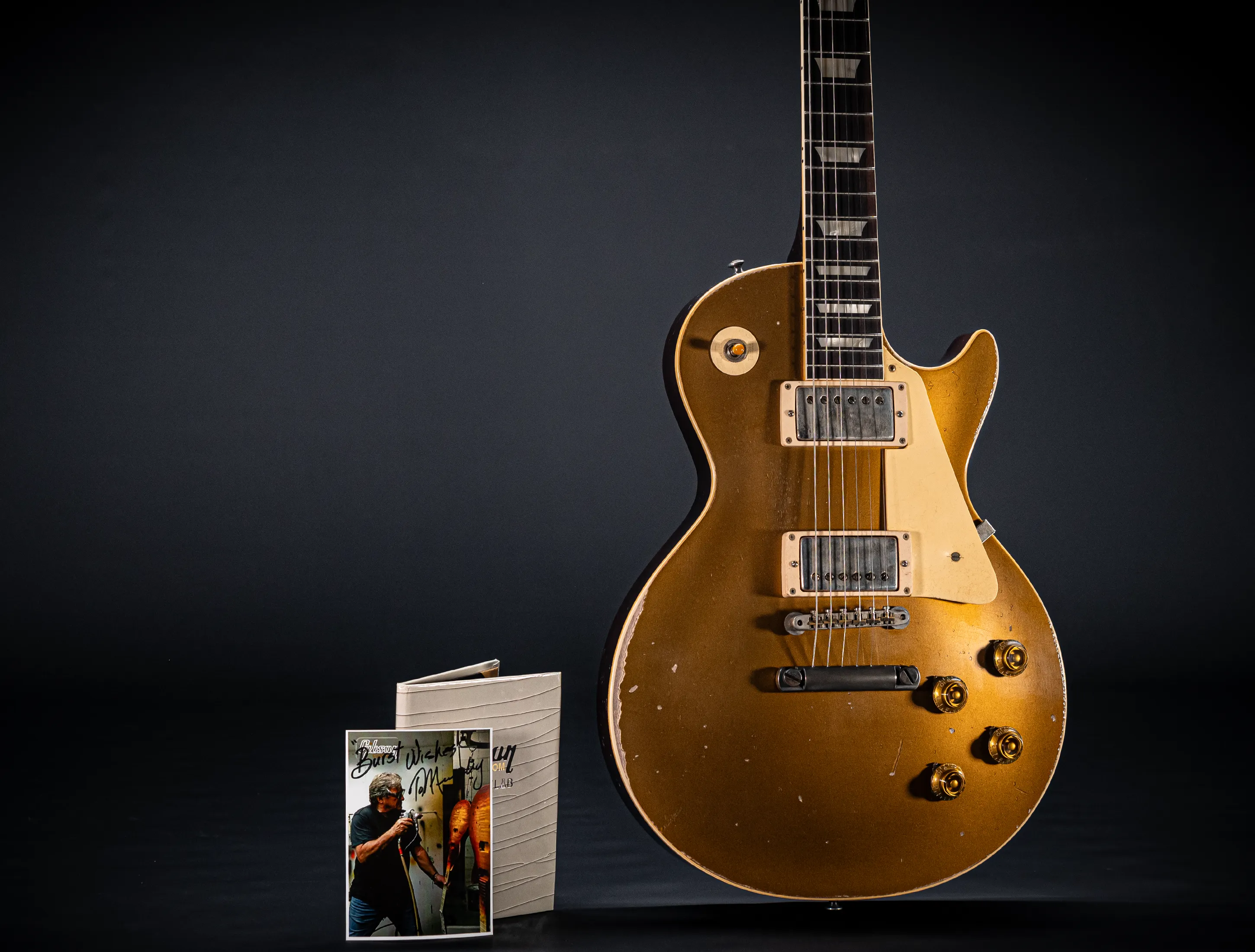 Gibson Les Paul 1957 Goldtop DARKBACK Murphy Lab Heavy Factory Special