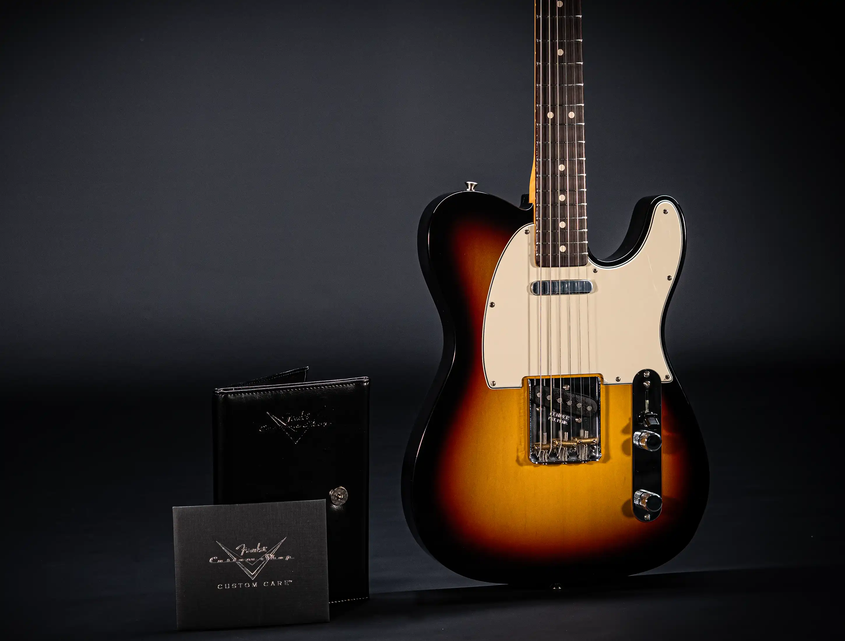 Fender MBD Limited 1963 Telecaster Timeless NOS flame Neck - Sunburst