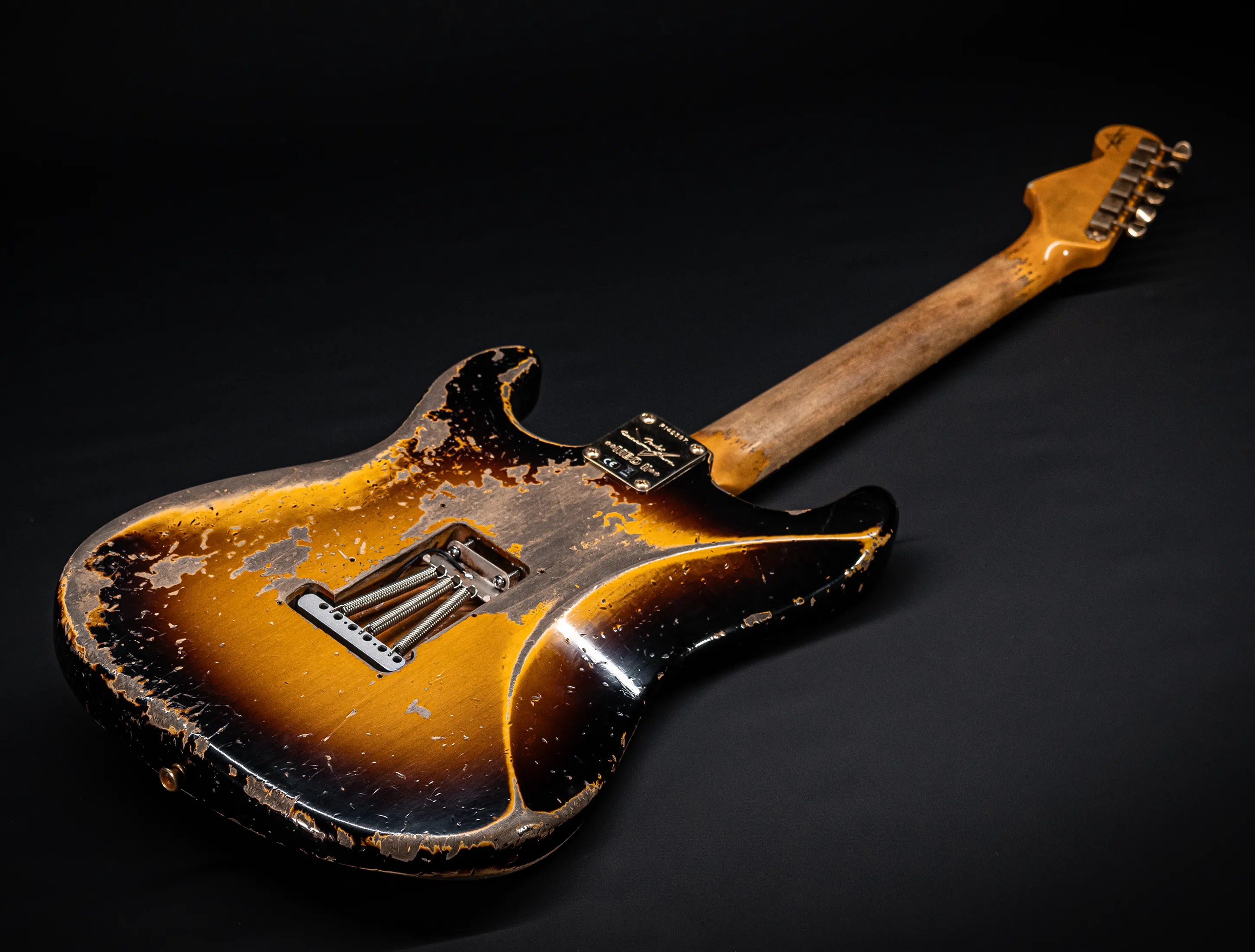 Fender MBD II 1962 Stratocaster MIDAS Super Heavy Relic - ASH Body Sunburst