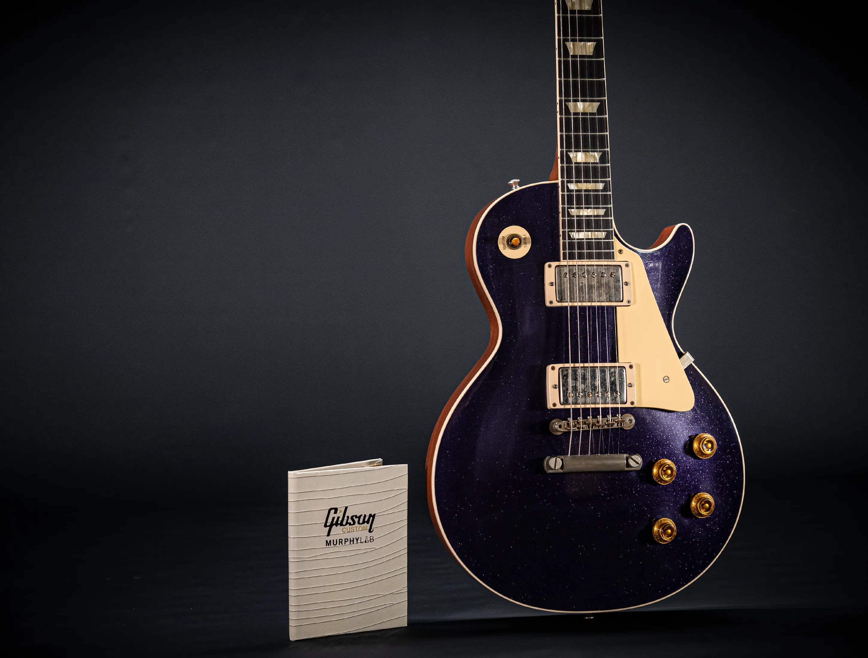 Gibson Les Paul 1957 Purple Sparkle Reissue Murphy Lab Ultra Light Aged