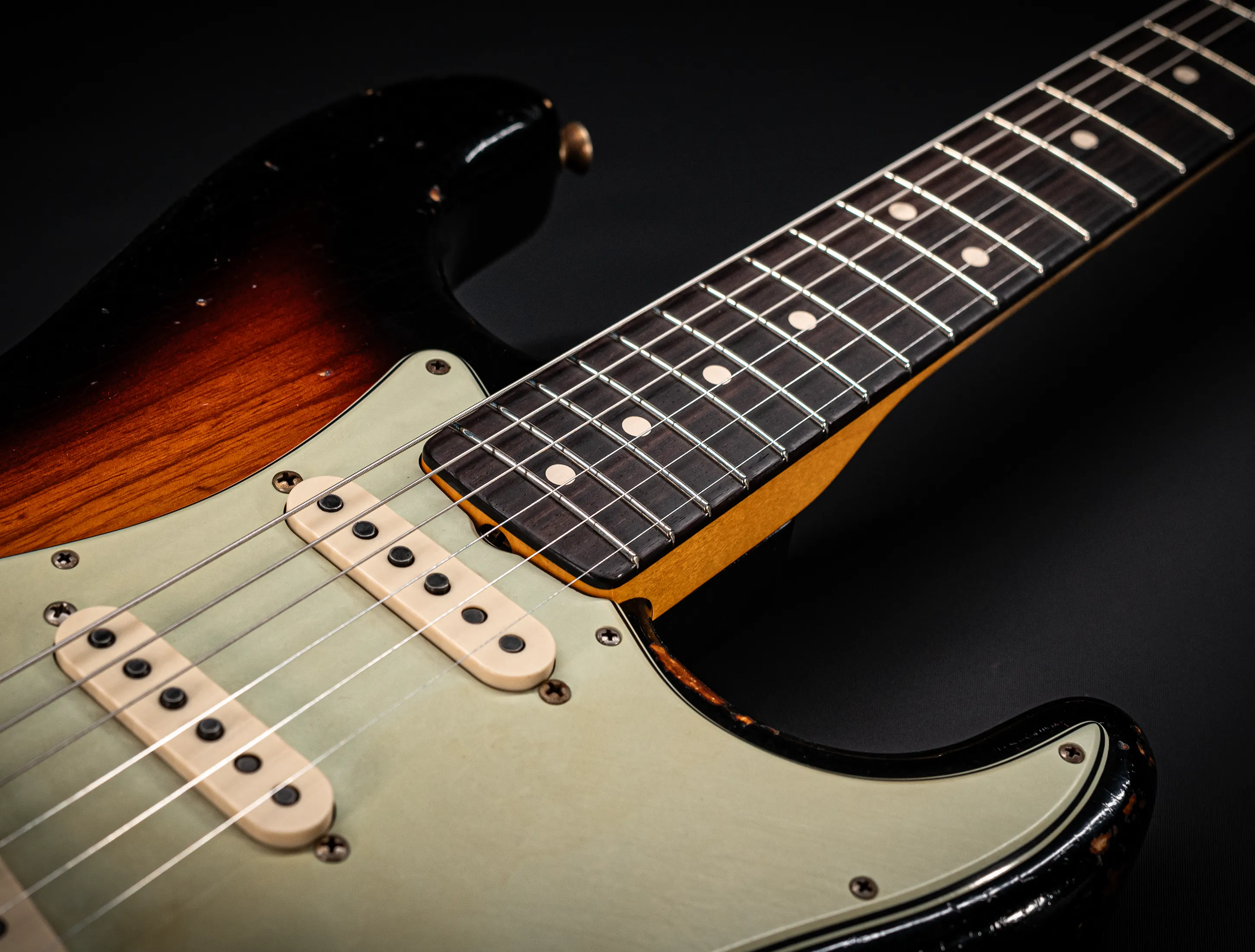 Fender Senior Masterbuilt Todd Krause 1963 Stratocaster Relic 1pc. Ash Body - Sunburst
