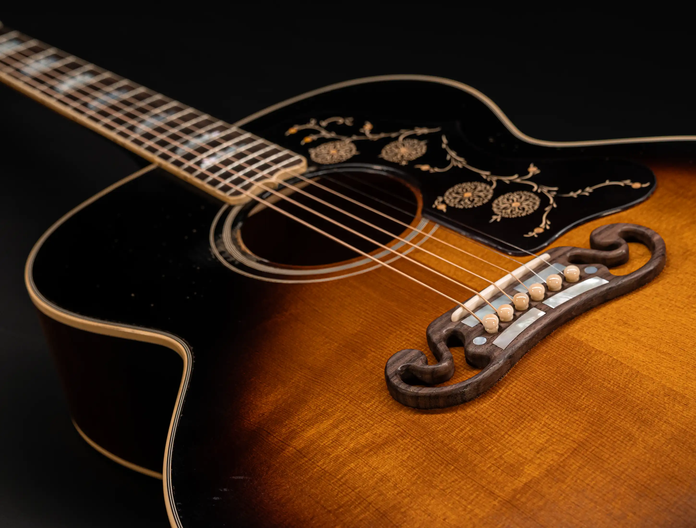a155356 Gibson SJ-200 1957 Vintage Sunburst Murphy Lab Light Aged