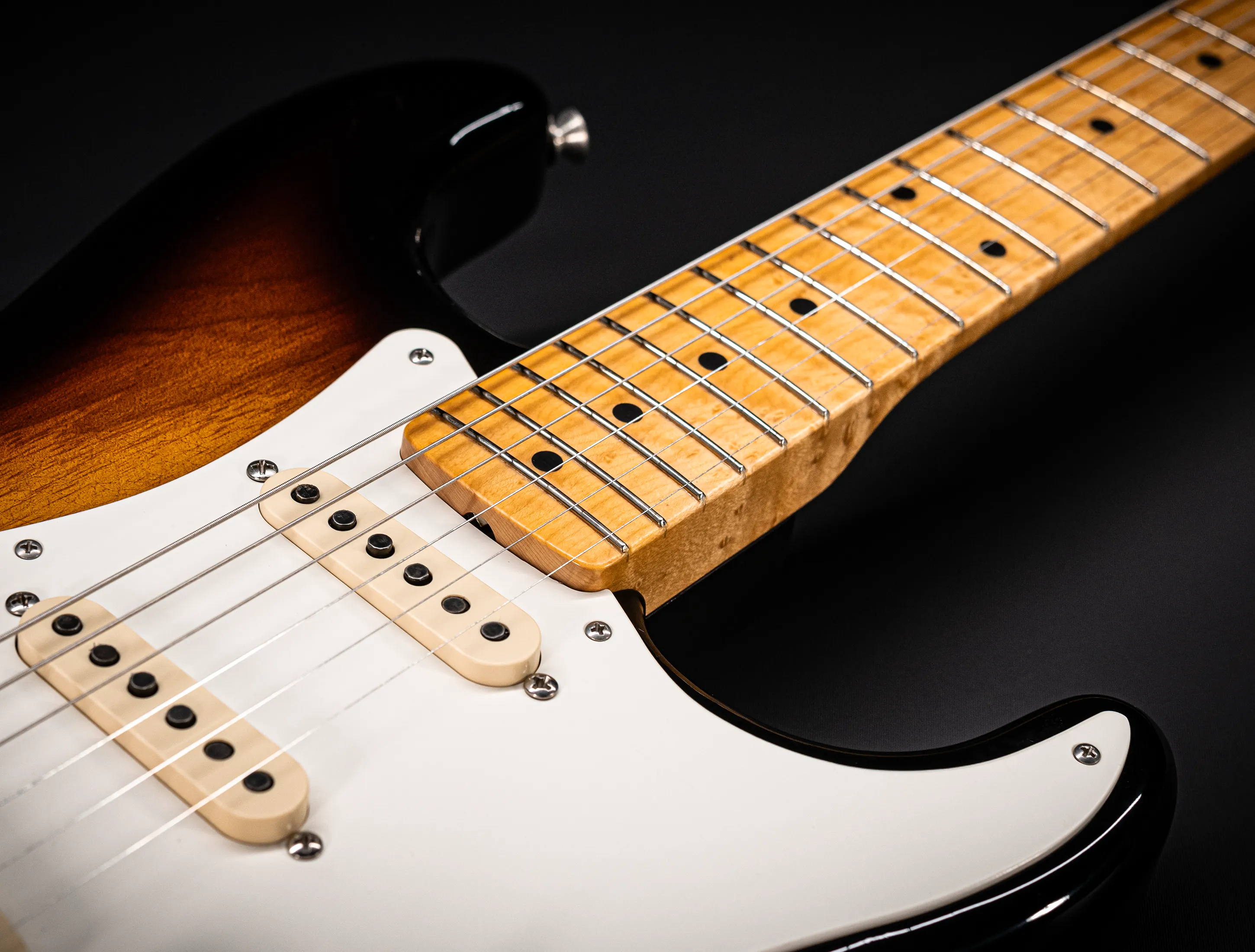 Fender Masterbuilt Kyle McMillin 1955 Stratocaster Closet Classic Ash Body - Sunburst