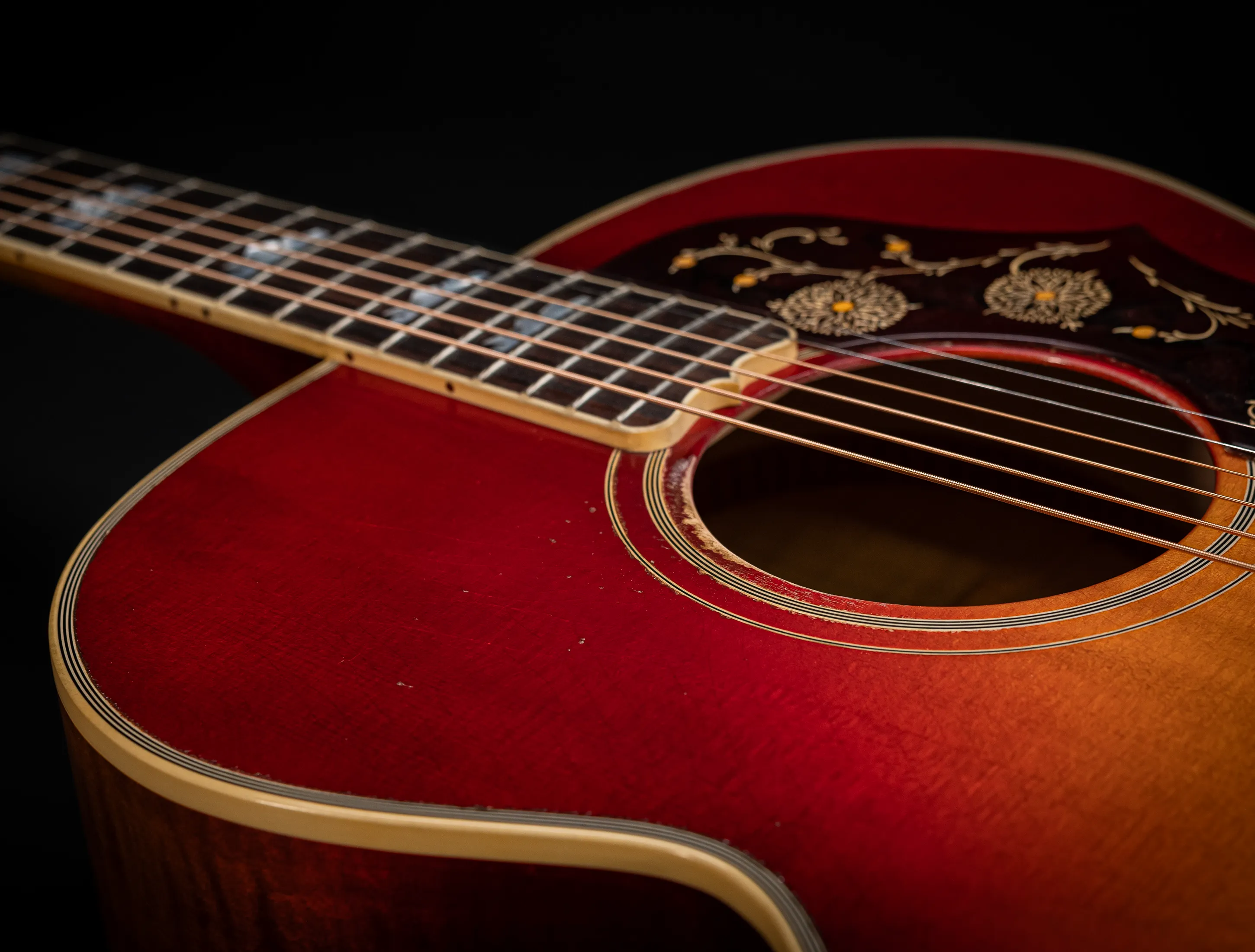a172029 Gibson Jimmy Page 1964 SJ200 Signed - Musikhaus Hermann