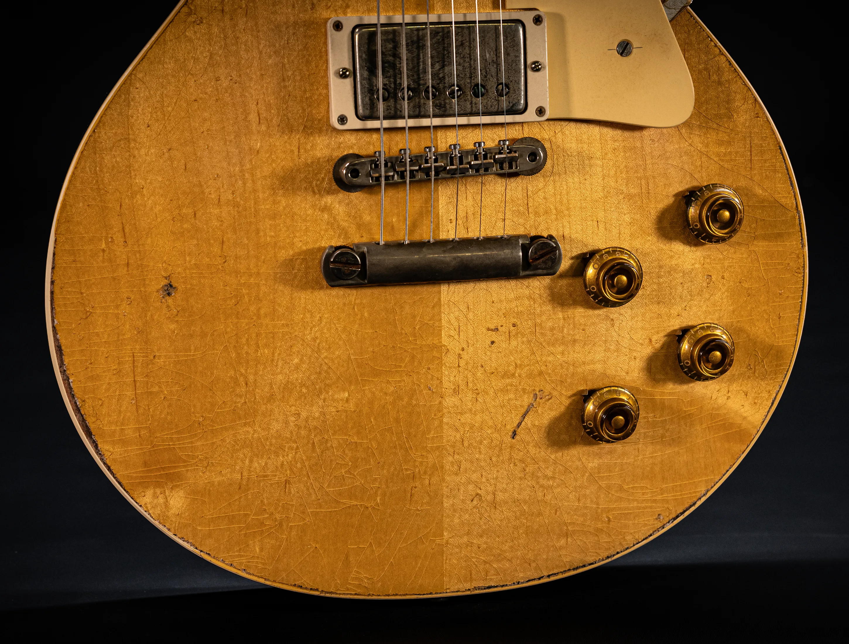 a173454 Gibson-Les-Paul-1958-Reissue-Murphy-Lab-Heavy-Aged-Factory-Special-Heroes-Greatest-Hits-Musikhaus-Hermann