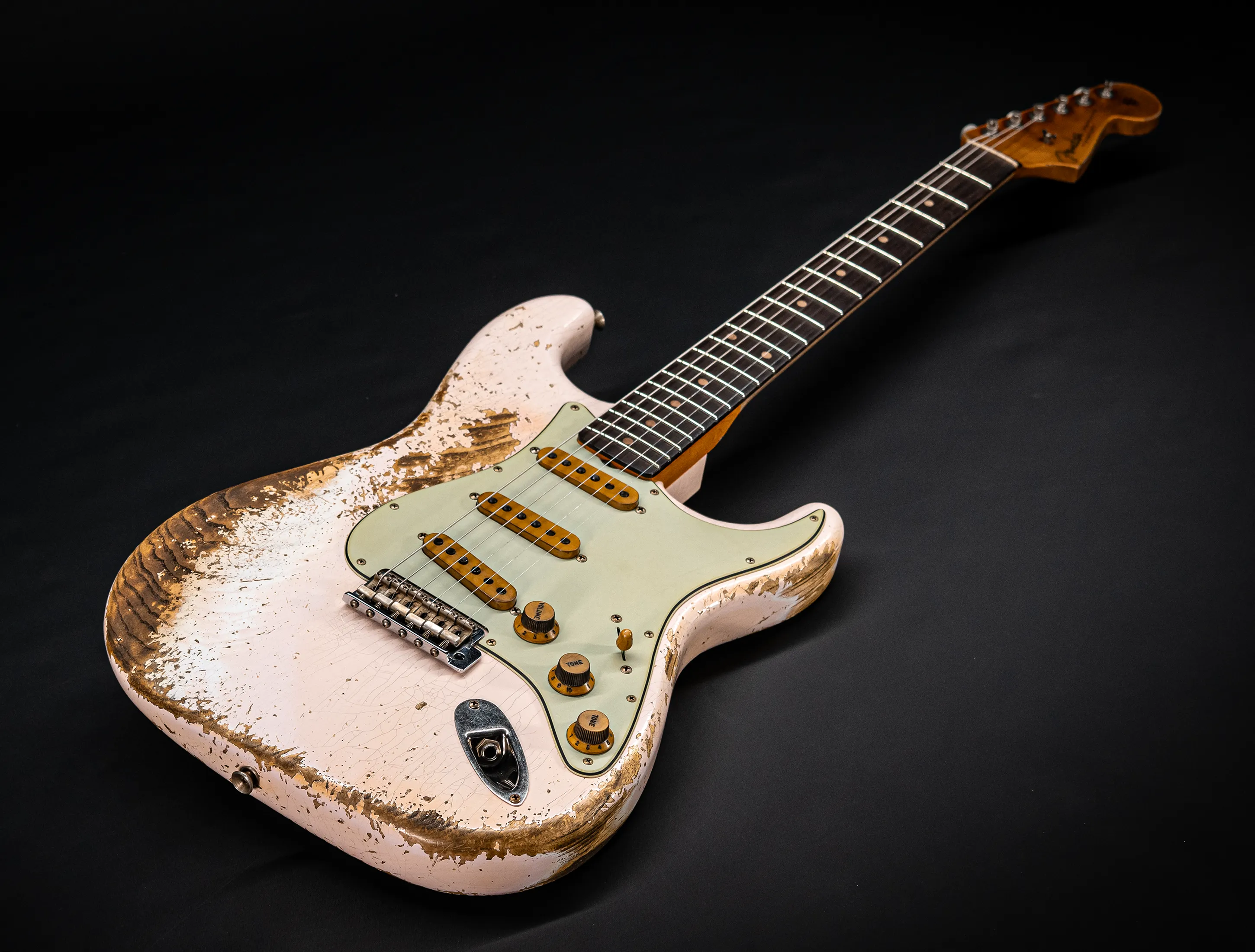 Fender MBD II 1962 Stratocaster MIDAS Super Heavy Relic - ASH Body Shell Pink