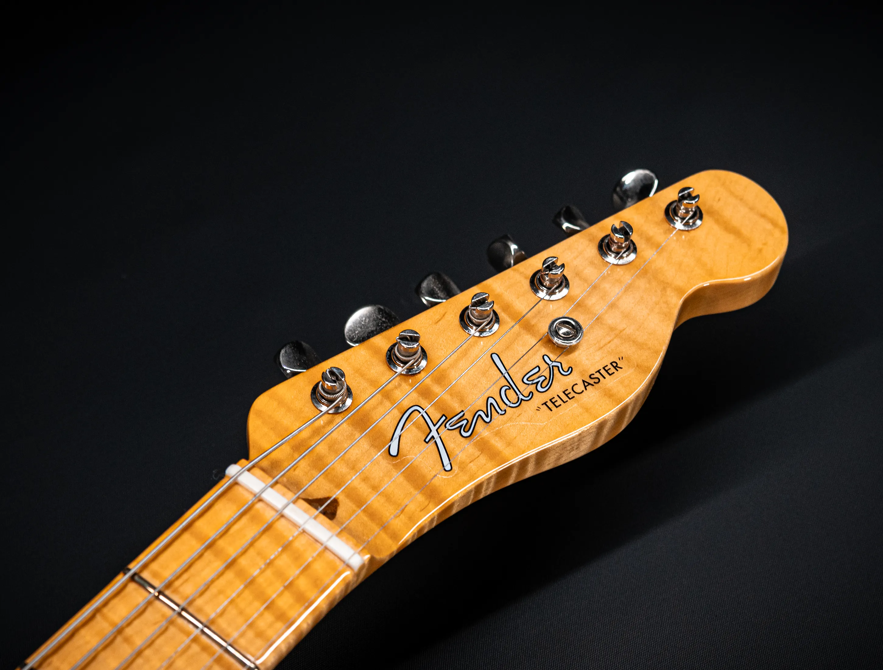 Fender MBD 1952 Humbucker Telecaster GLOSS NOS flame Neck - Butterscotch Blonde