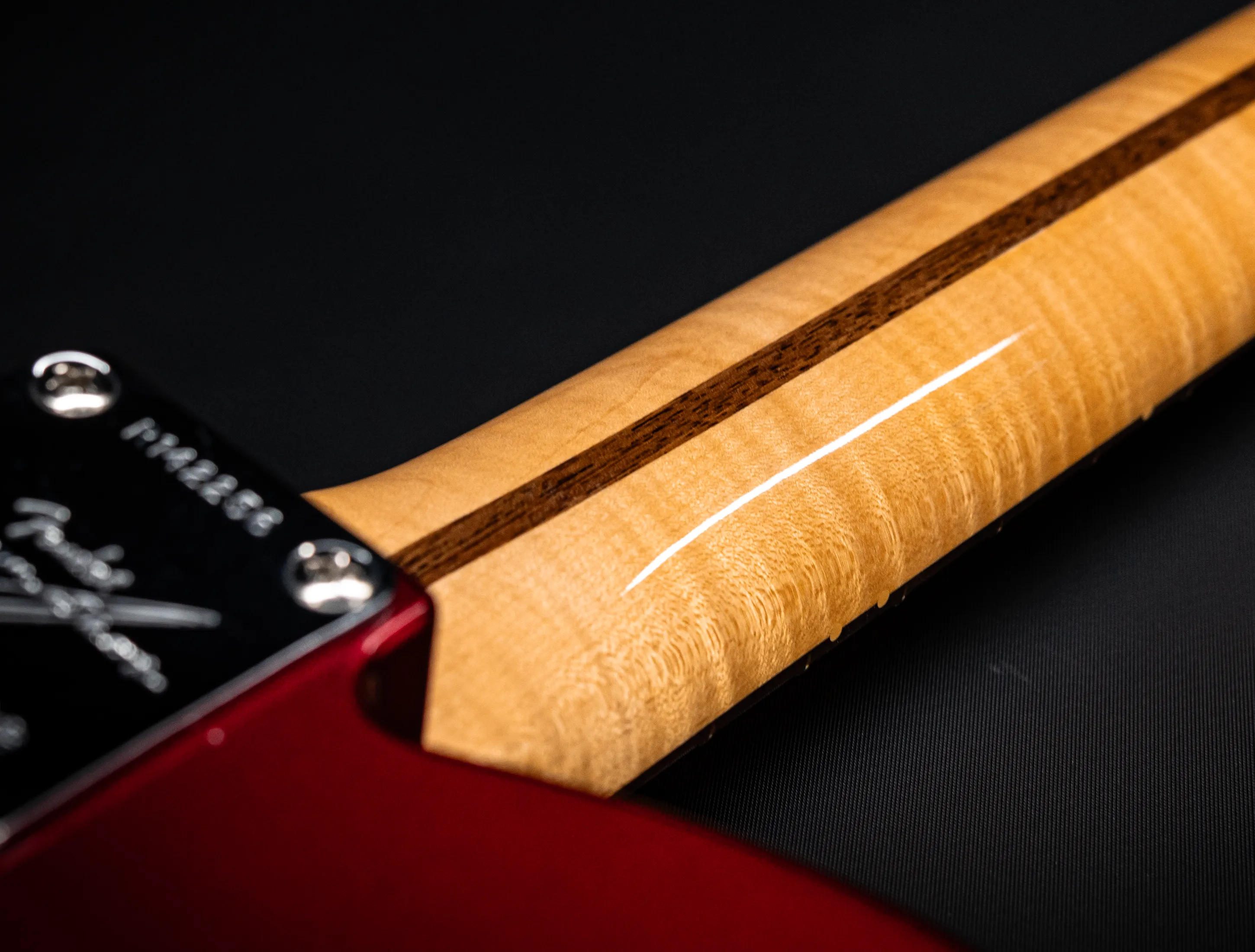 Fender MBD 1963 Telecaster Timeless NOS flame Neck - Candy Apple Red