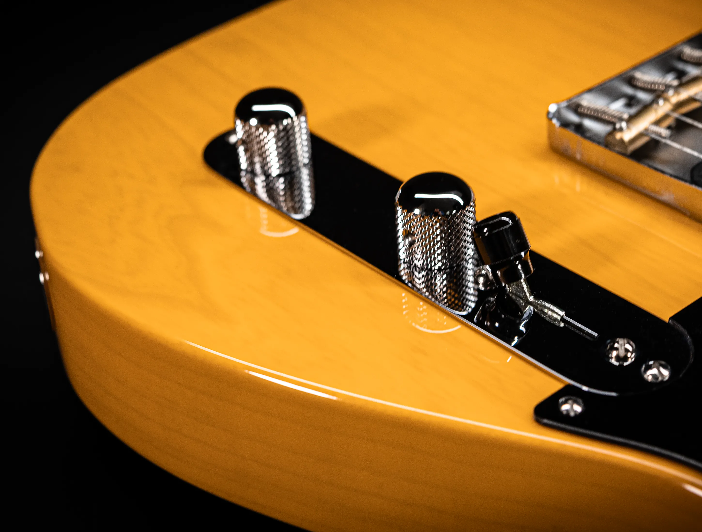 Fender MBD 1952 Telecaster GLOSS NOS flame Neck - Butterscotch Blonde