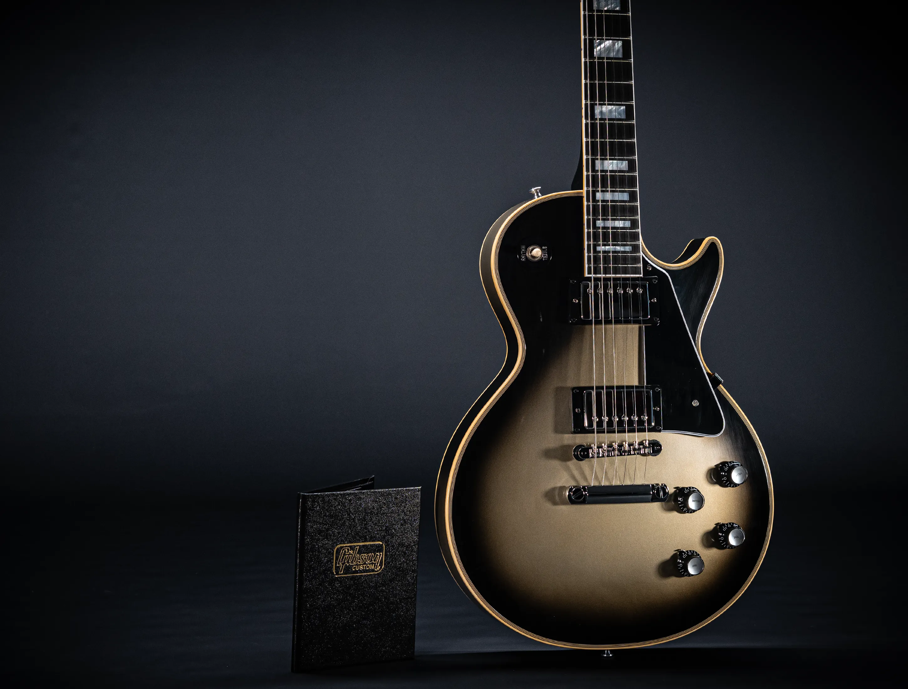 Gibson Les Paul Custom 1968 Reissue Silverburst VOS "Factory Special" Heroes Greatest Hits 