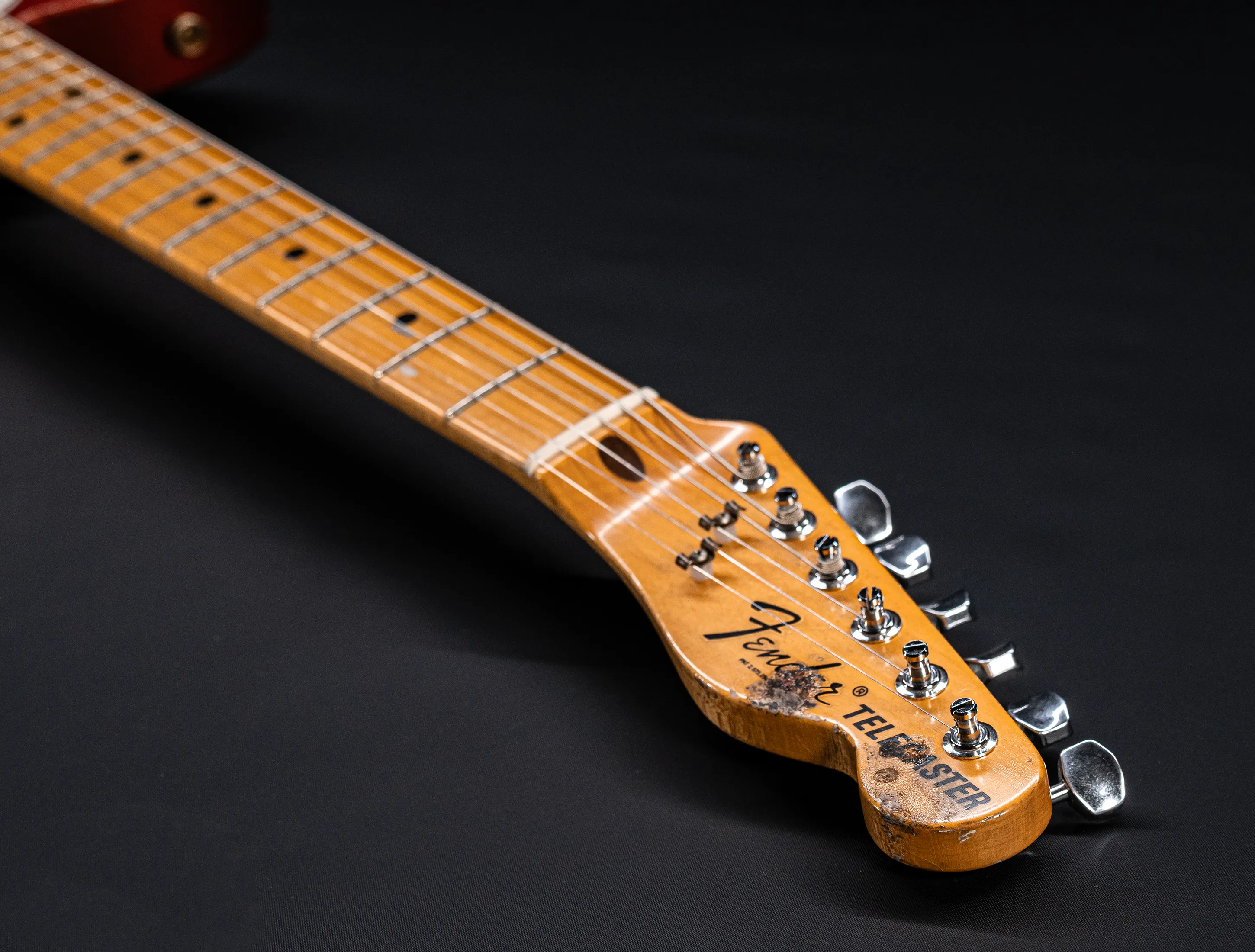 Fender Masterbuilt Dennis Galuszka Limited Edition Mike Campbell 1972 „Red Dog“ Telecaster