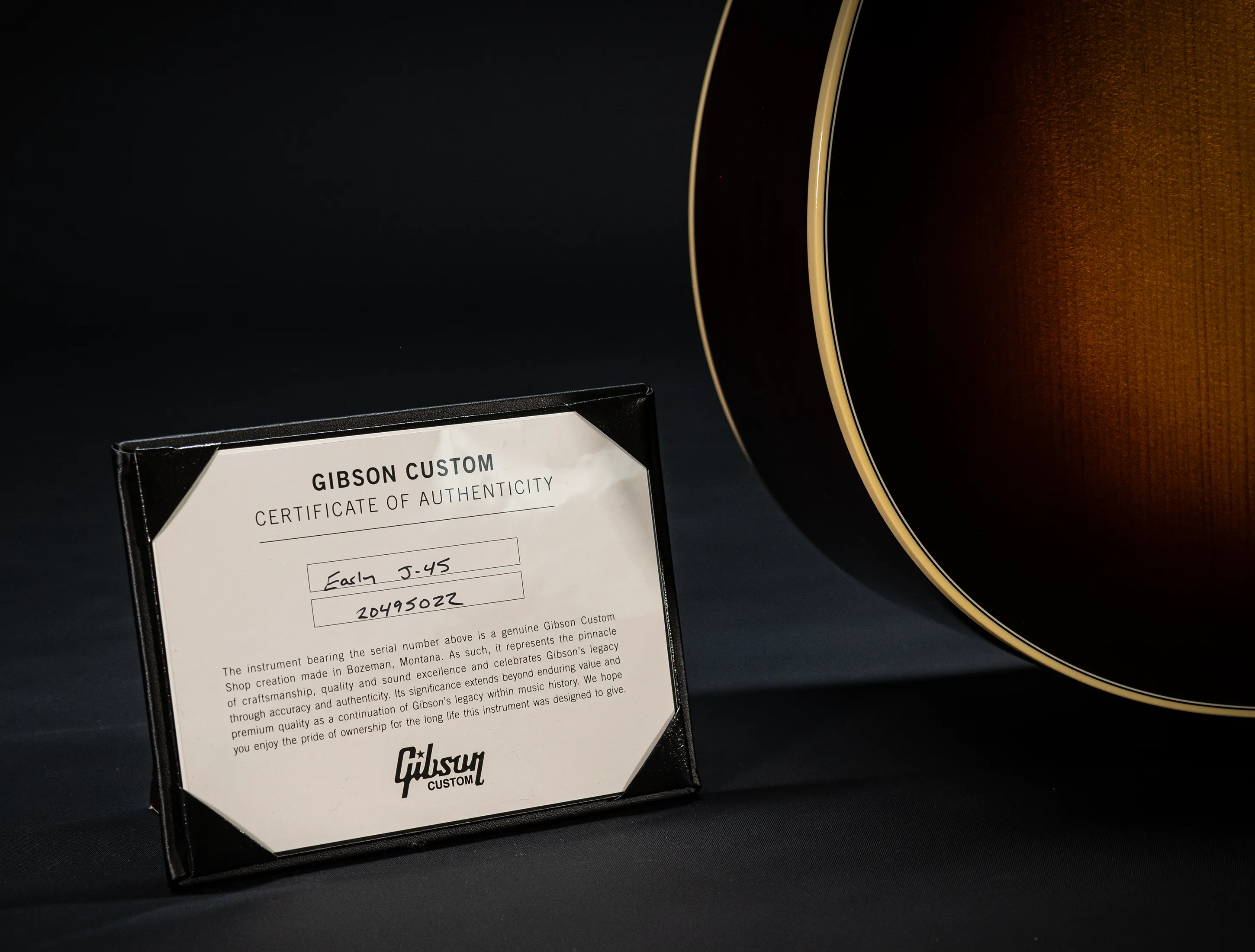 Galerie anzeigen (33 Bilder) a174915-Gibson-J-45-EARLY-50`s-Golden-Era-Custom-Shop-Adirondack-Vintage-Sunburst-