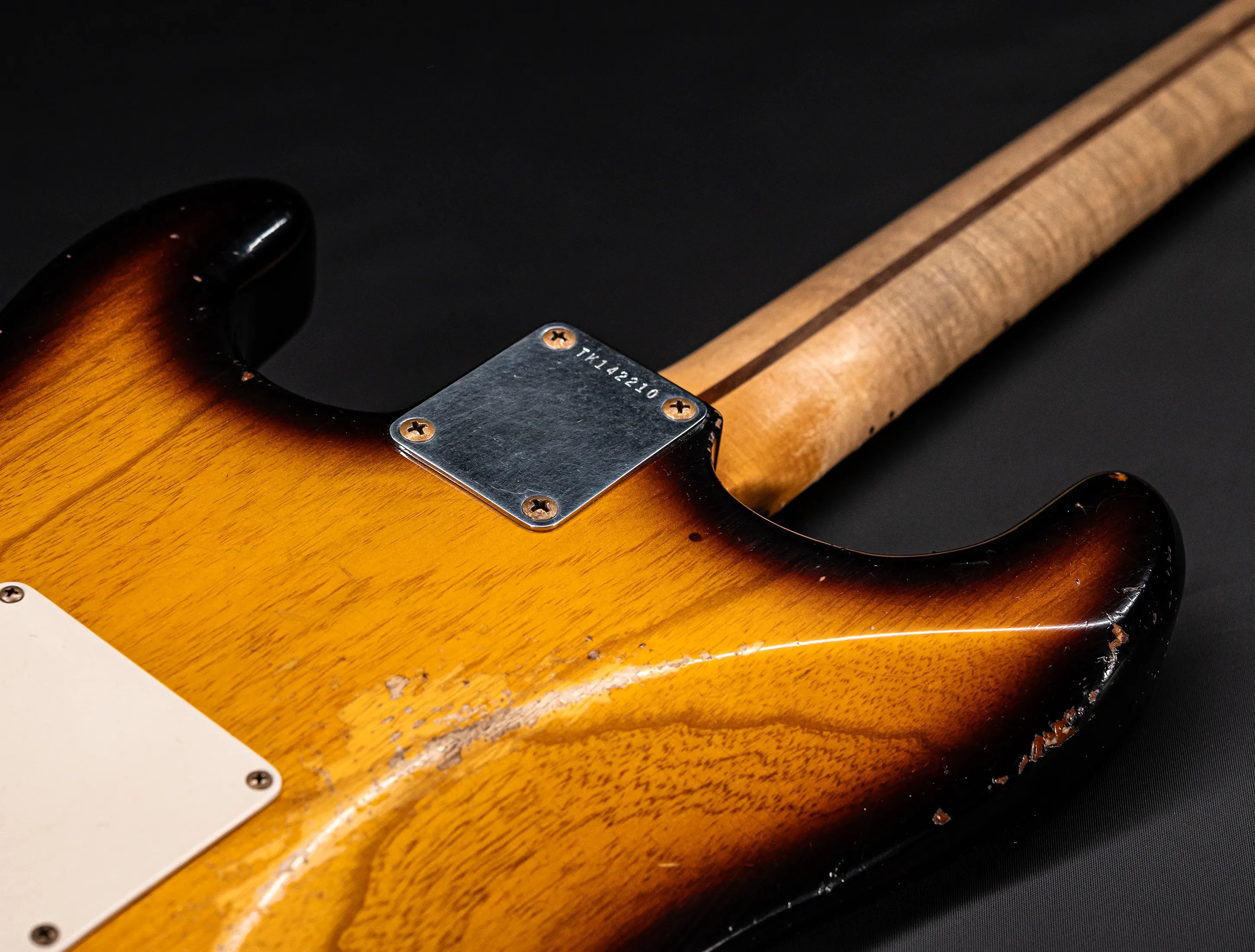 Fender Senior Masterbuilt Todd Krause 1957 Stratocaster Relic 1pc Ash Body - Sunburst