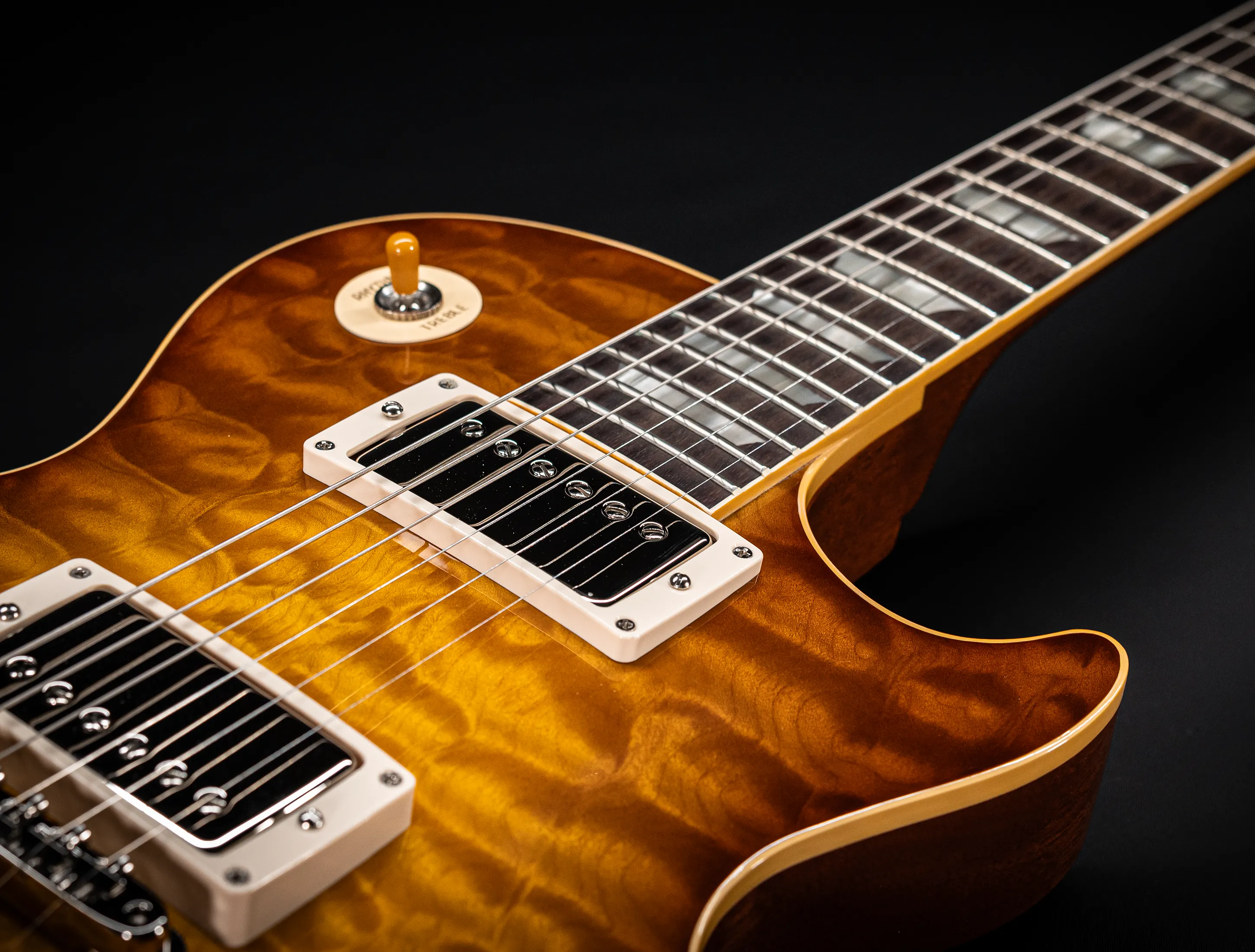 Gibson Les Paul 1959 Reissue 5A-Quilt Maple Top - GLOSS "Factory Special"