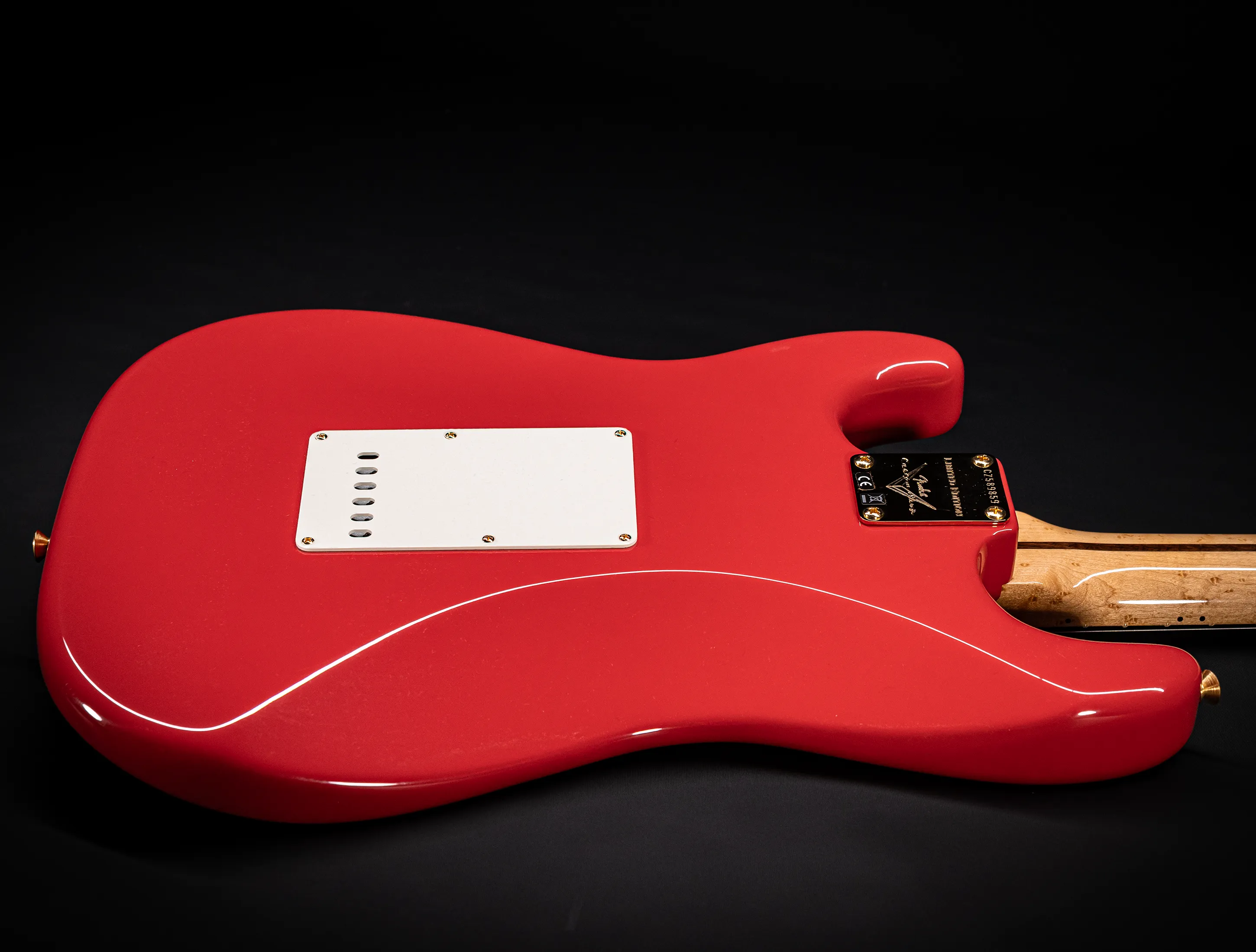 Fender 1959 Limited Stratocaster NOS Birdseye Neck Gold Hardware - Fiesta Red