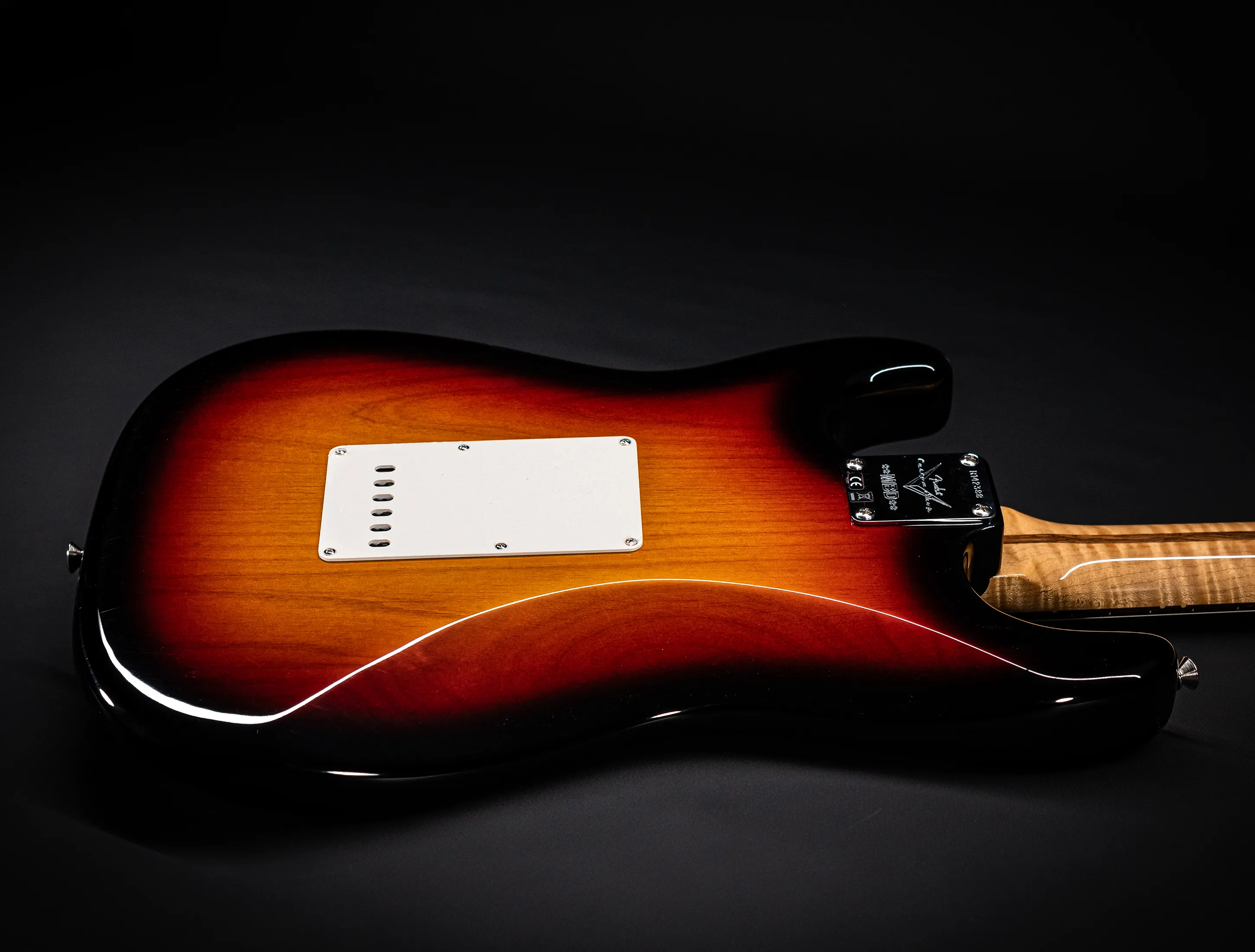 Fender MBD 1963 Stratocaster Prestige GLOSS NOS Flame Top - Sunburst