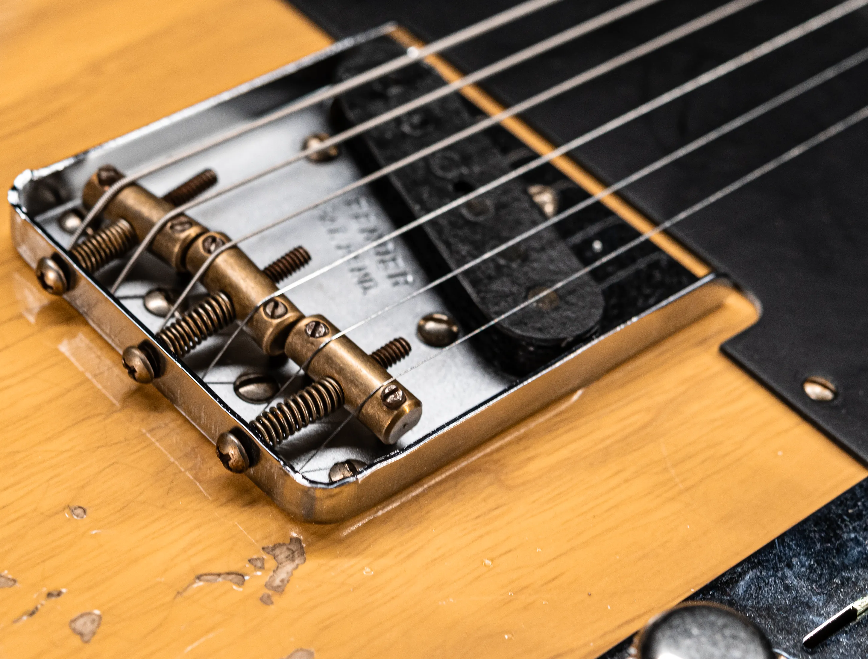 Fender MBD II 1952 Telecaster Super Heavy Relic 1pc. Ash Body - Butterscotch Blonde