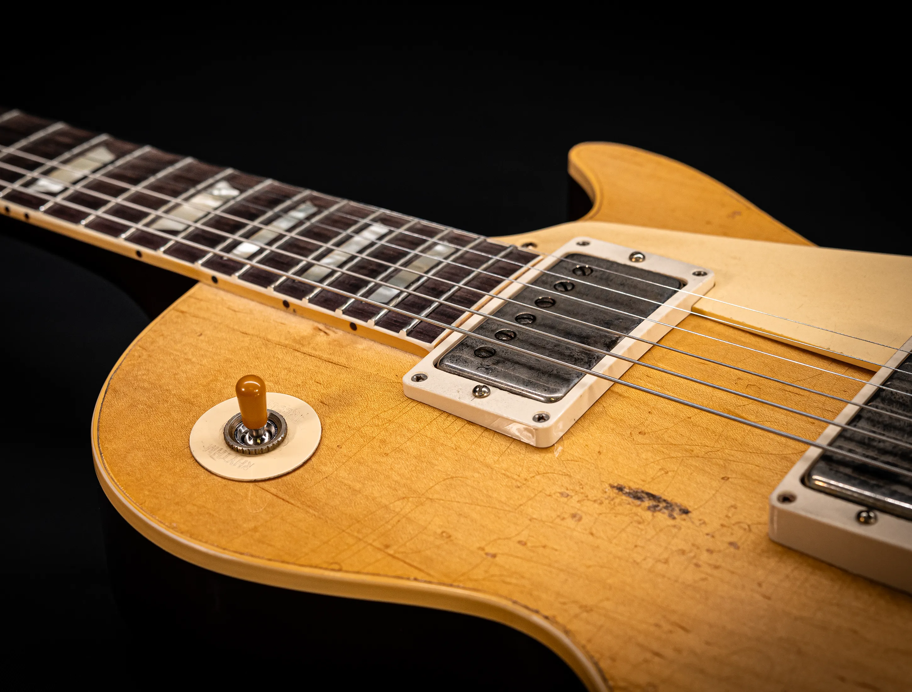 a173449 Gibson-Les-Paul-1958-Reissue-Murphy-Lab-Heavy-Aged-Factory-Special-Heroes-Greatest-Hits-Musikhaus-Hermann