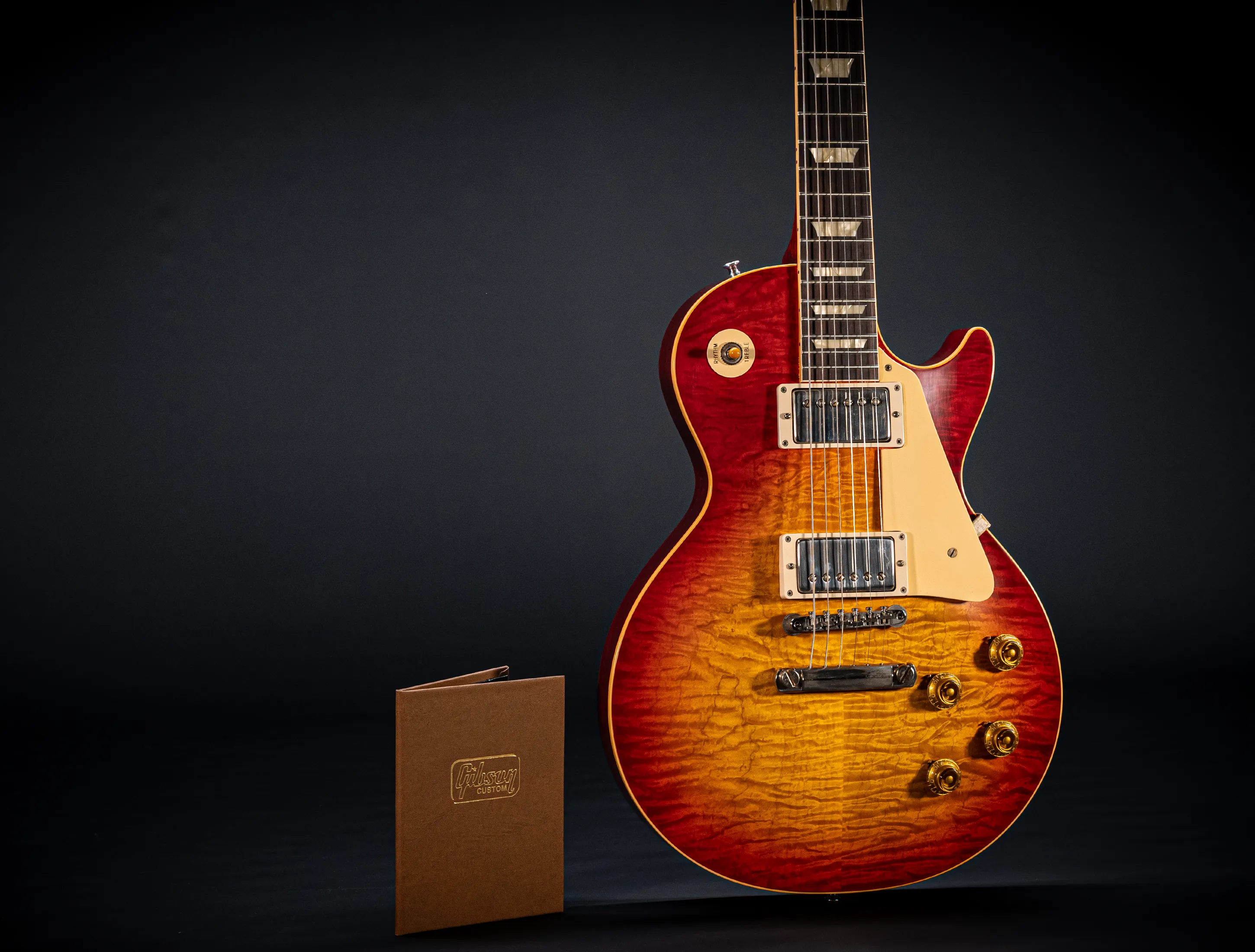 Gibson Les Paul 1959 Standard Reissue VOS Washed Cherry Sunburst Mastergarde Top