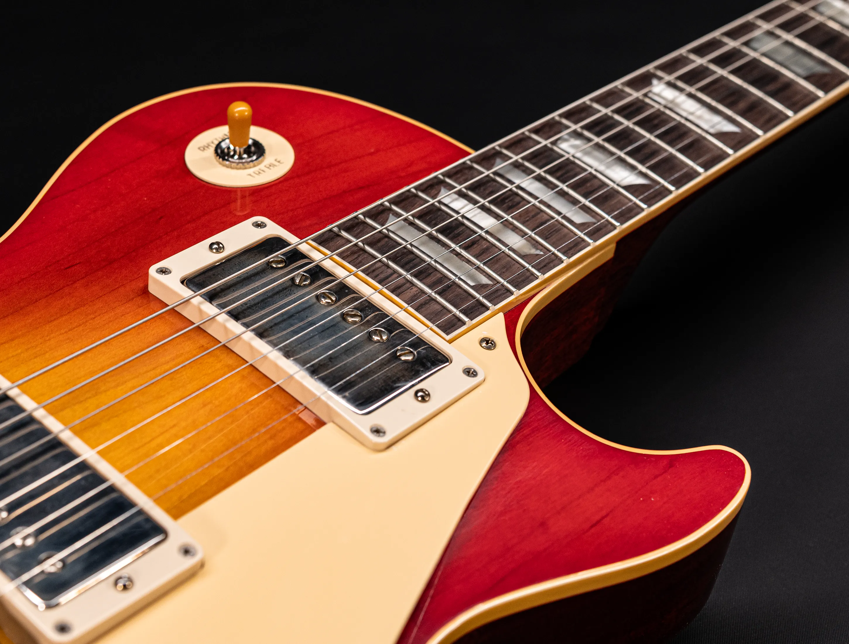 a161535 Gibson Les Paul 1958 Standard Reissue VOS - Washed Cherry Sunburst