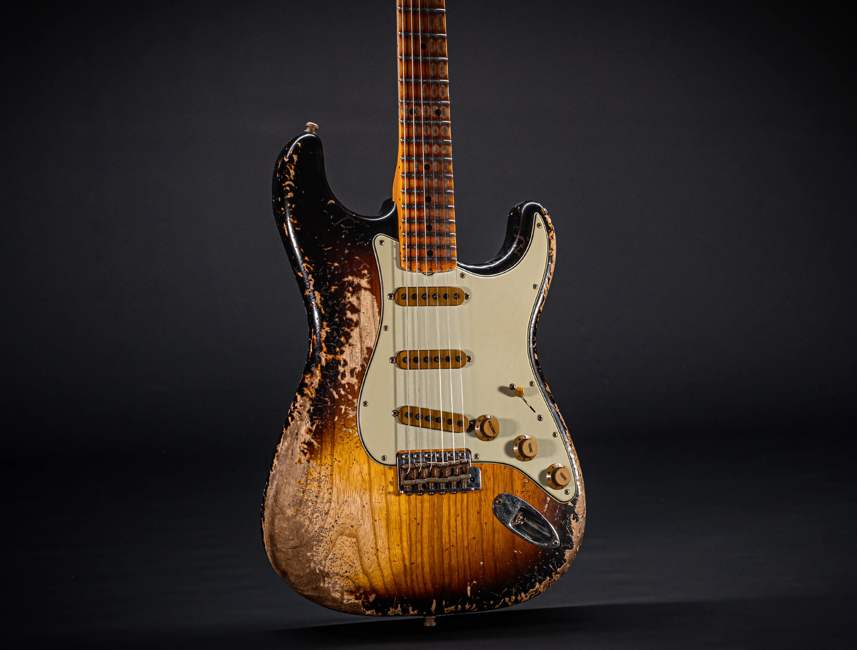 Fender MBD II 1962 Stratocaster MIDAS Super Heavy Relic - ASH Body Sunburst