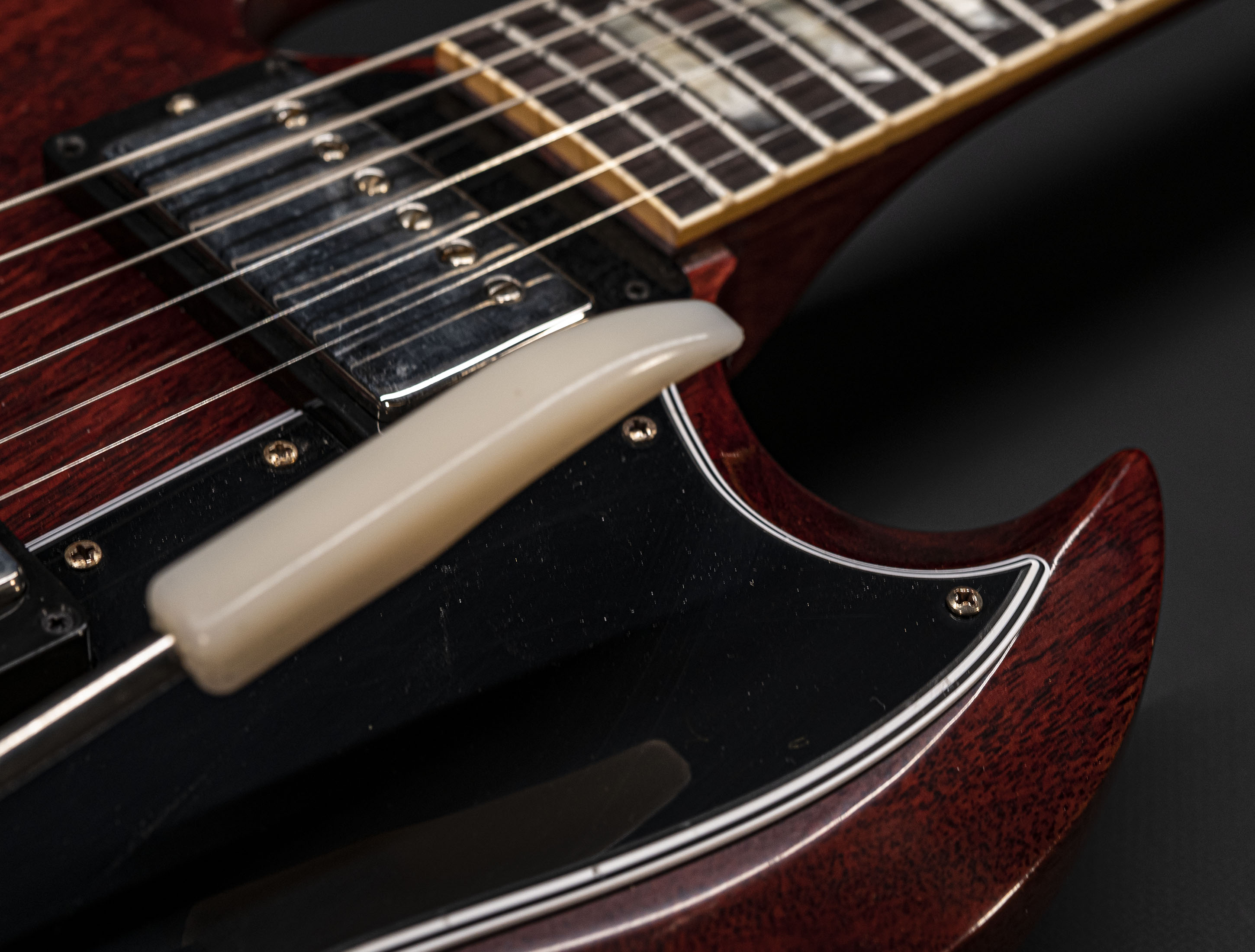 a125455-Gibson-SG-1964-Standard-Reissue-Maestro-Vibrola-Murphy-Lab-Ultra-Light-Aged-Cherry-Red a125455-gibson-sg-1964-standard-reissue-maestro-vibrola-murphy-lab-ultra-light-aged-cherry-red