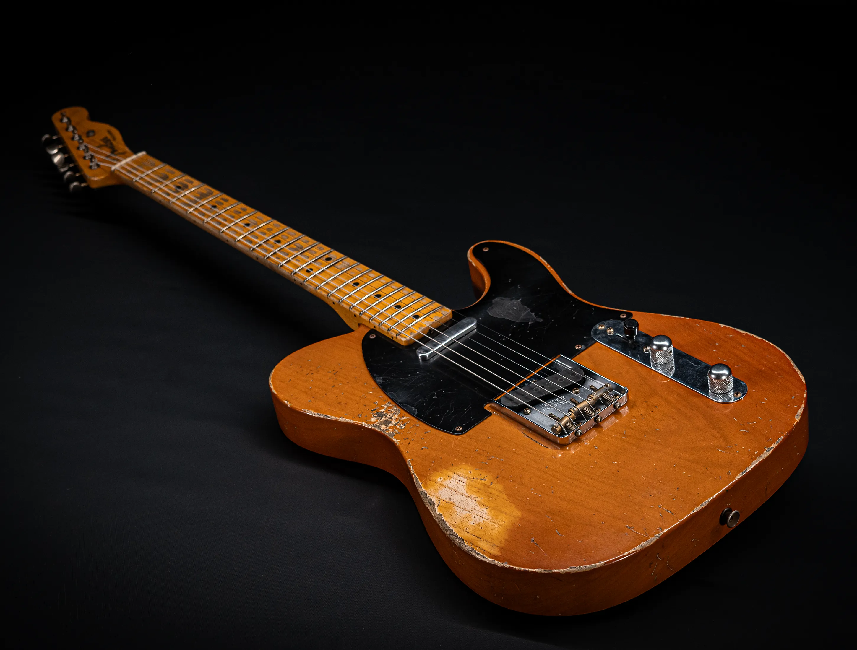 Fender Senior Masterbuilt Jason Smith 1952 Telecaster Super Heavy Relic - 1pc Ash Butterscotch Blonde