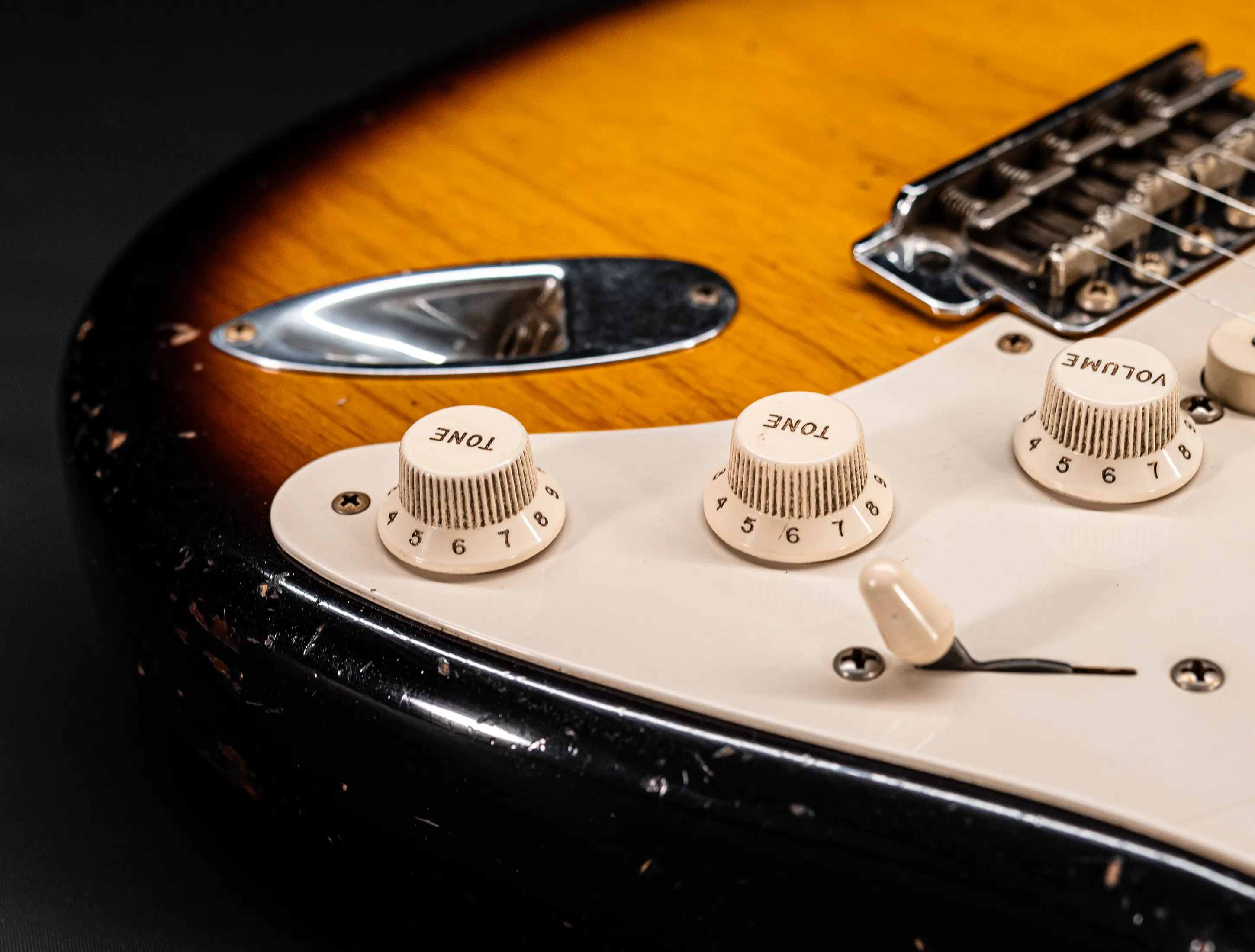Fender Senior Masterbuilt Todd Krause 1957 Stratocaster Relic 1pc Ash Body - Sunburst