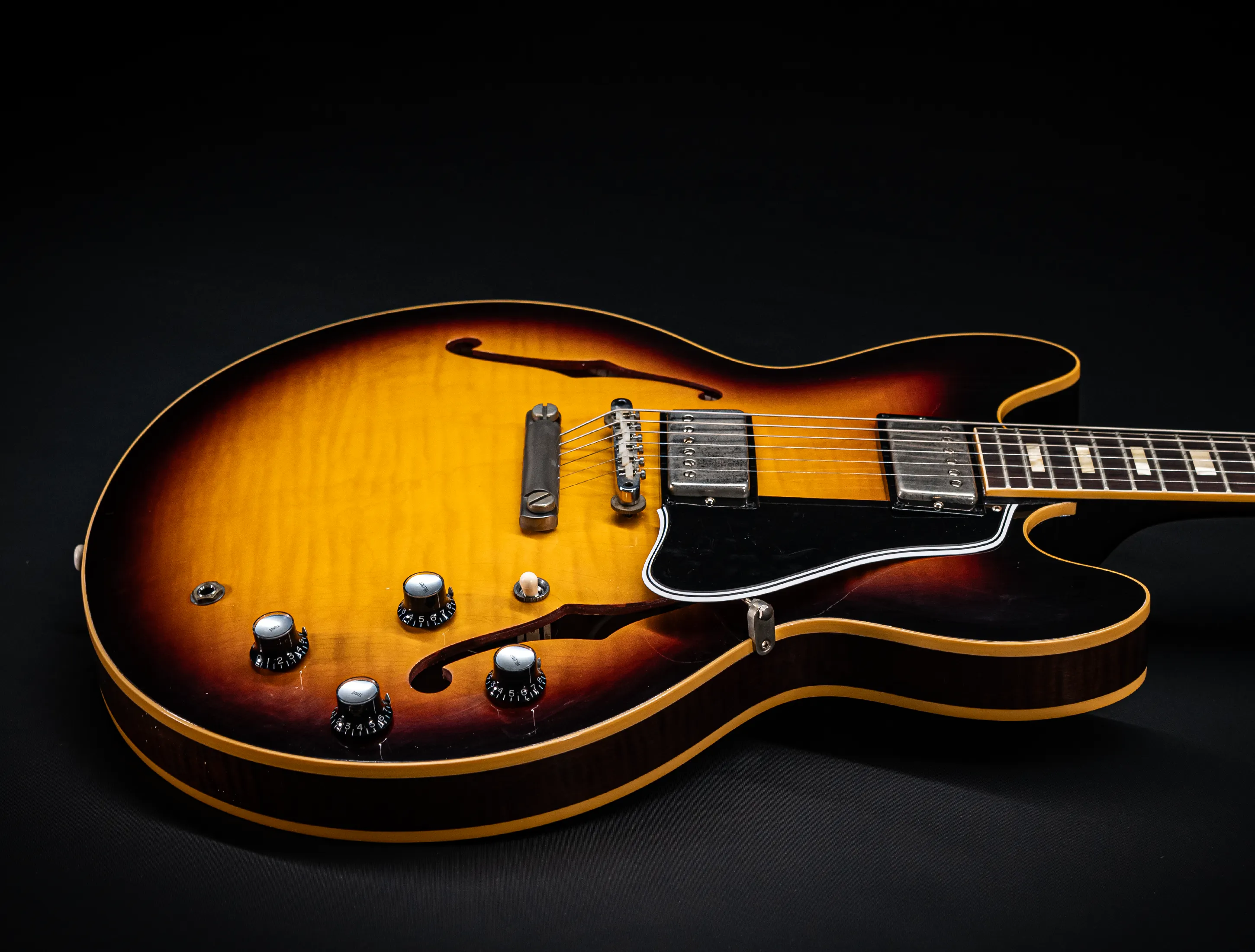 Gibson ES-335 1964 Custom Shop Murphy Lab Ultra Light Aged Figured Maple - Vintage Sunburst