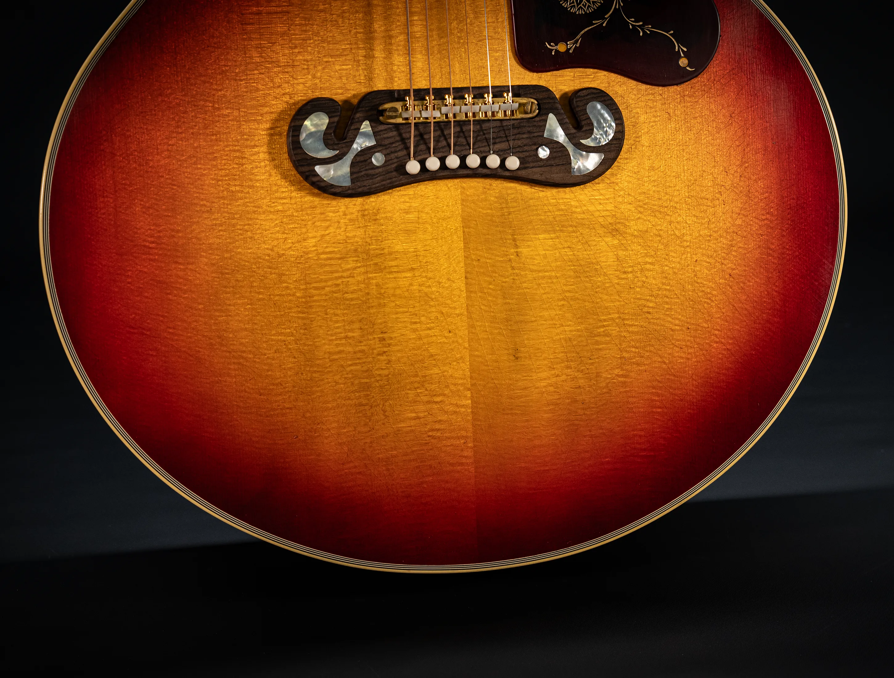 a172035 Gibson Jimmy Page 1964 SJ200 Signed - Musikhaus Hermann