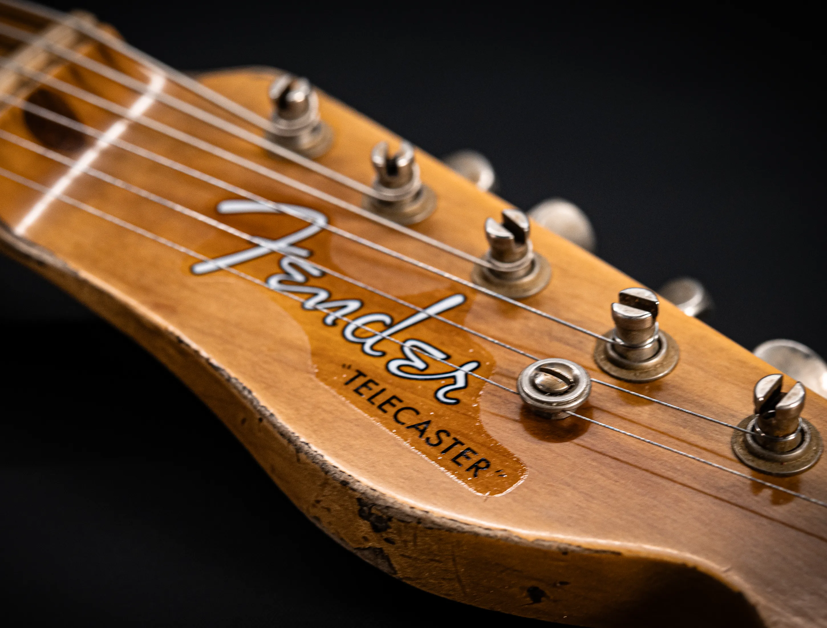 Fender MBD 1952 Telecaster Heavy Relic 1pc Ash Body - Butterscotch Blonde