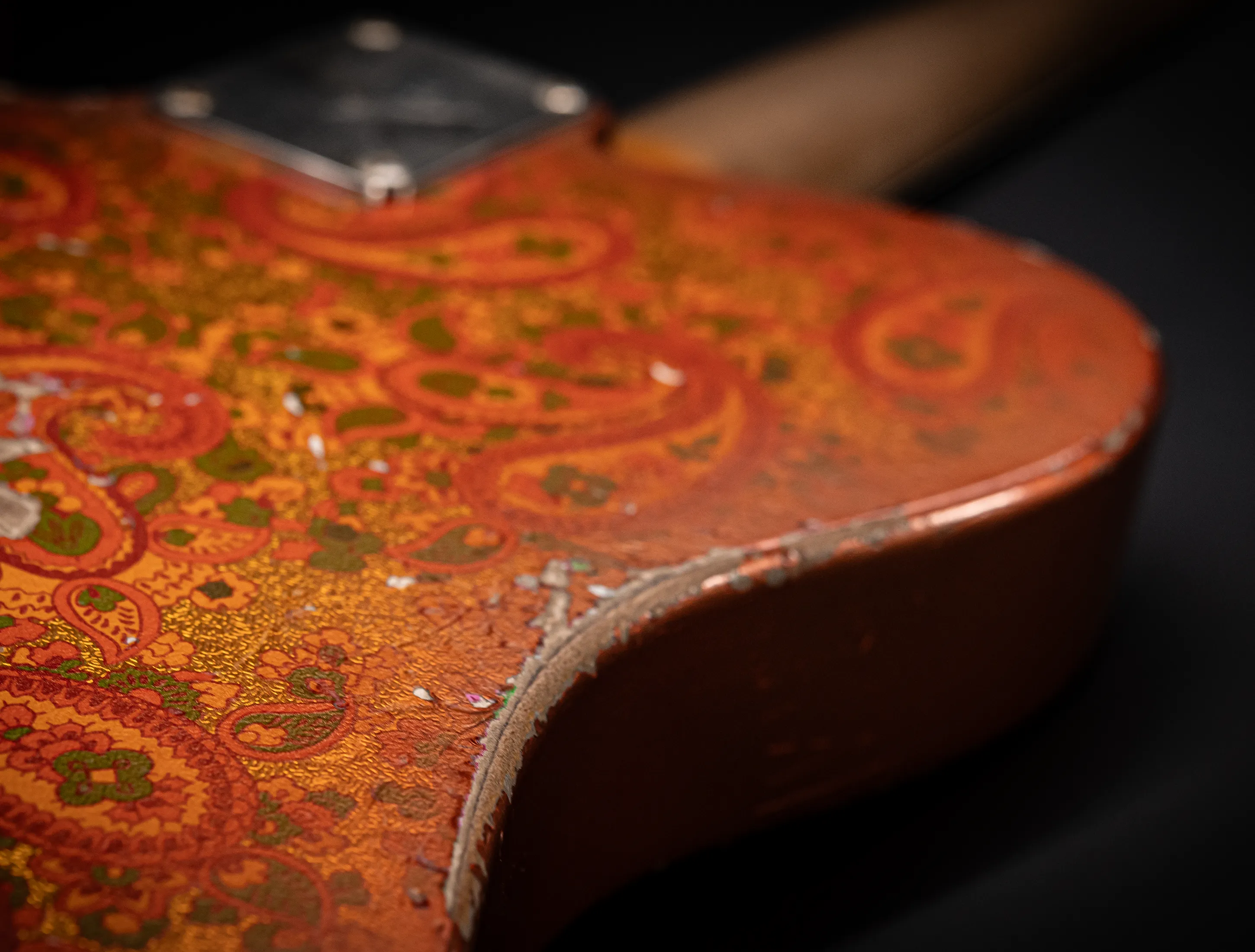 Fender Senior Masterbuilt Dale Wilson 1968 Telecaster Heavy Relic - Pink Paisley